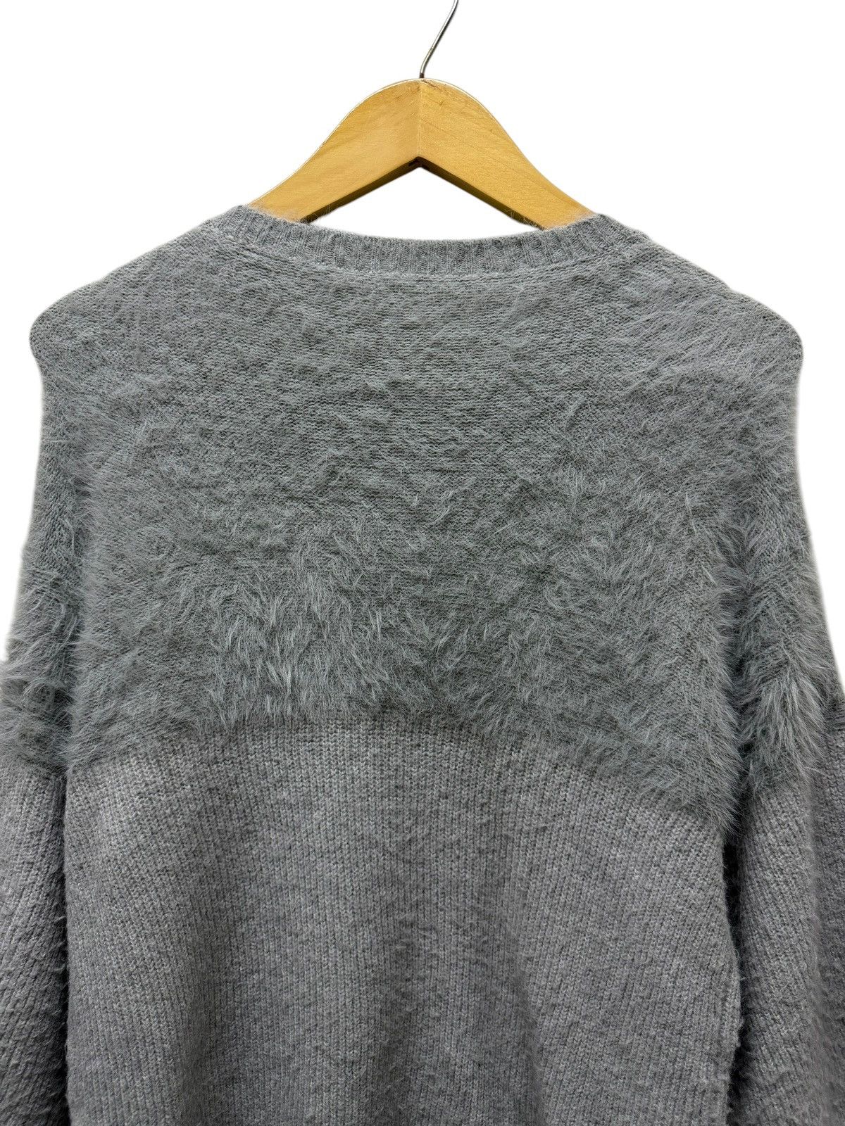 Aran Isles Knitwear Vintage Allumette AL Crewneck Mohair Knitwear Sweater Jumper Size M / US 6-8 / IT 42-44 - 8 Thumbnail