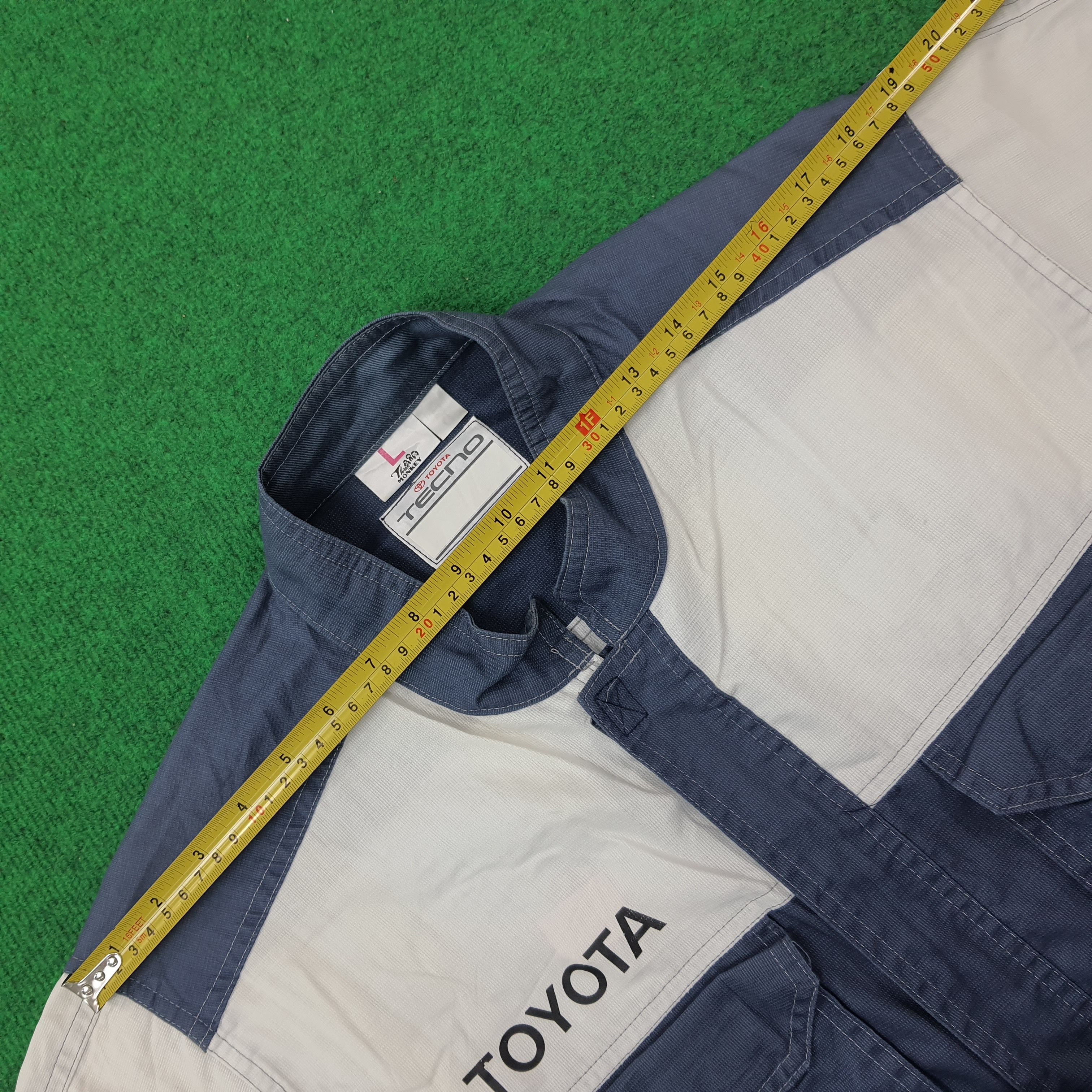 Japanese Brand × Vintage Vintage TOYOTA Tecno Racing Motorsports Coverall C232N12 Size US M / EU 48-50 / 2 - 10 Thumbnail