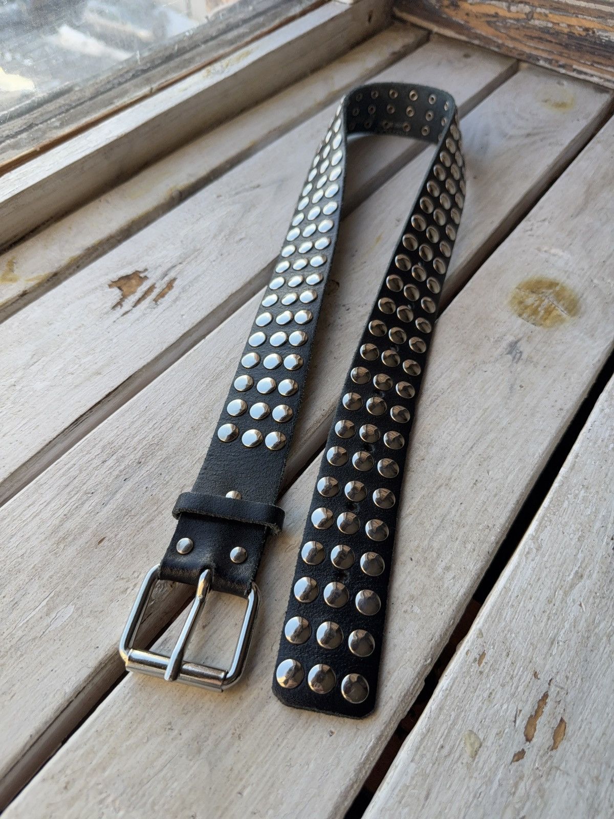 Japanese Brand 90s Y2K Avant Garde Punk Chrome Japanese Retro Style Belt Size ONE SIZE - 1 Thumbnail