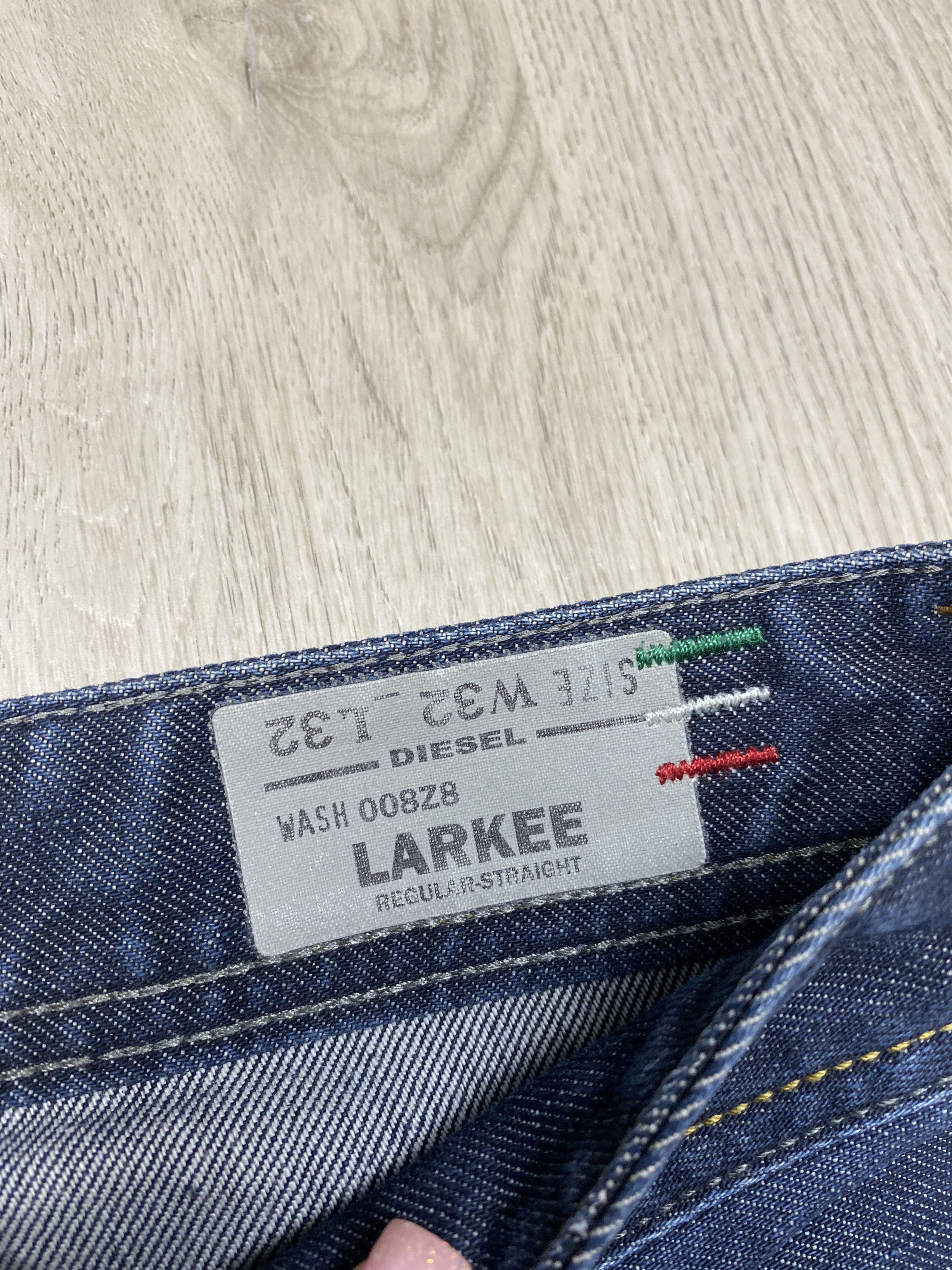 Diesel Diesel Larkee Vintage Mens Denim Pants Jeans Size US 32 / EU 48 - 4 Thumbnail