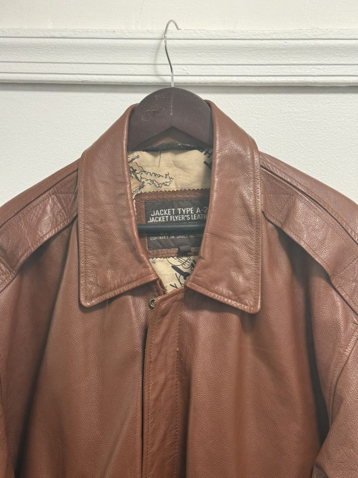 Vintage Vintage Type A-2 USAAF Flight Jacket Size US XL / EU 56 / 4 - 3 Thumbnail