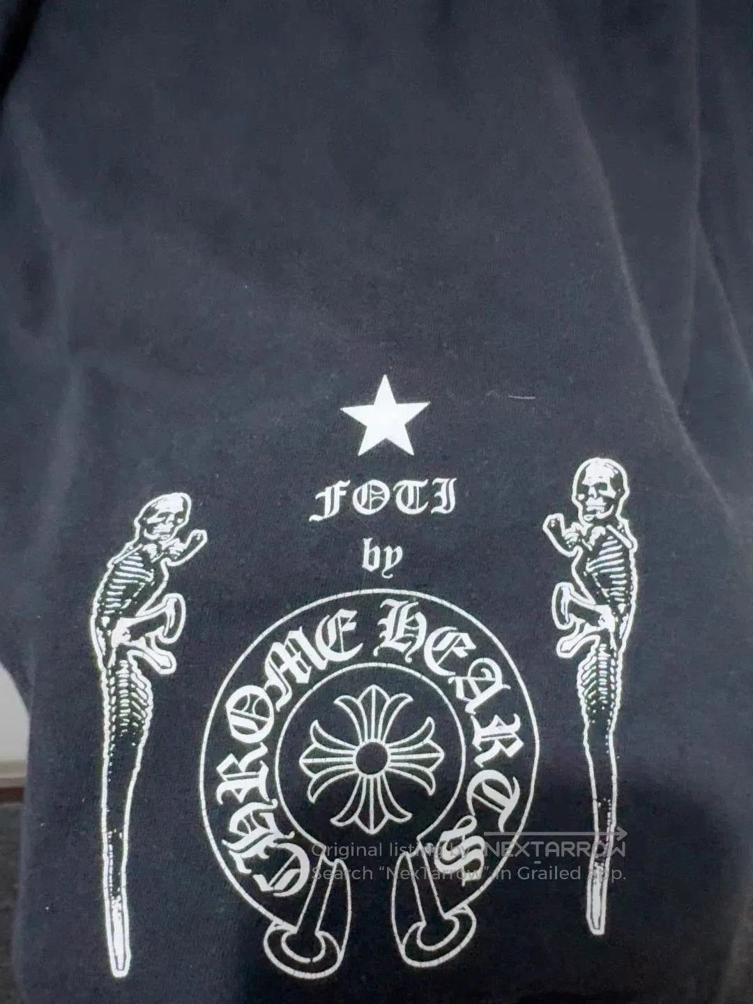 Chrome Hearts Black Skull Graphic Short Sleeve T-Shirt. Size US XL / EU 56 / 4 - 3 Thumbnail