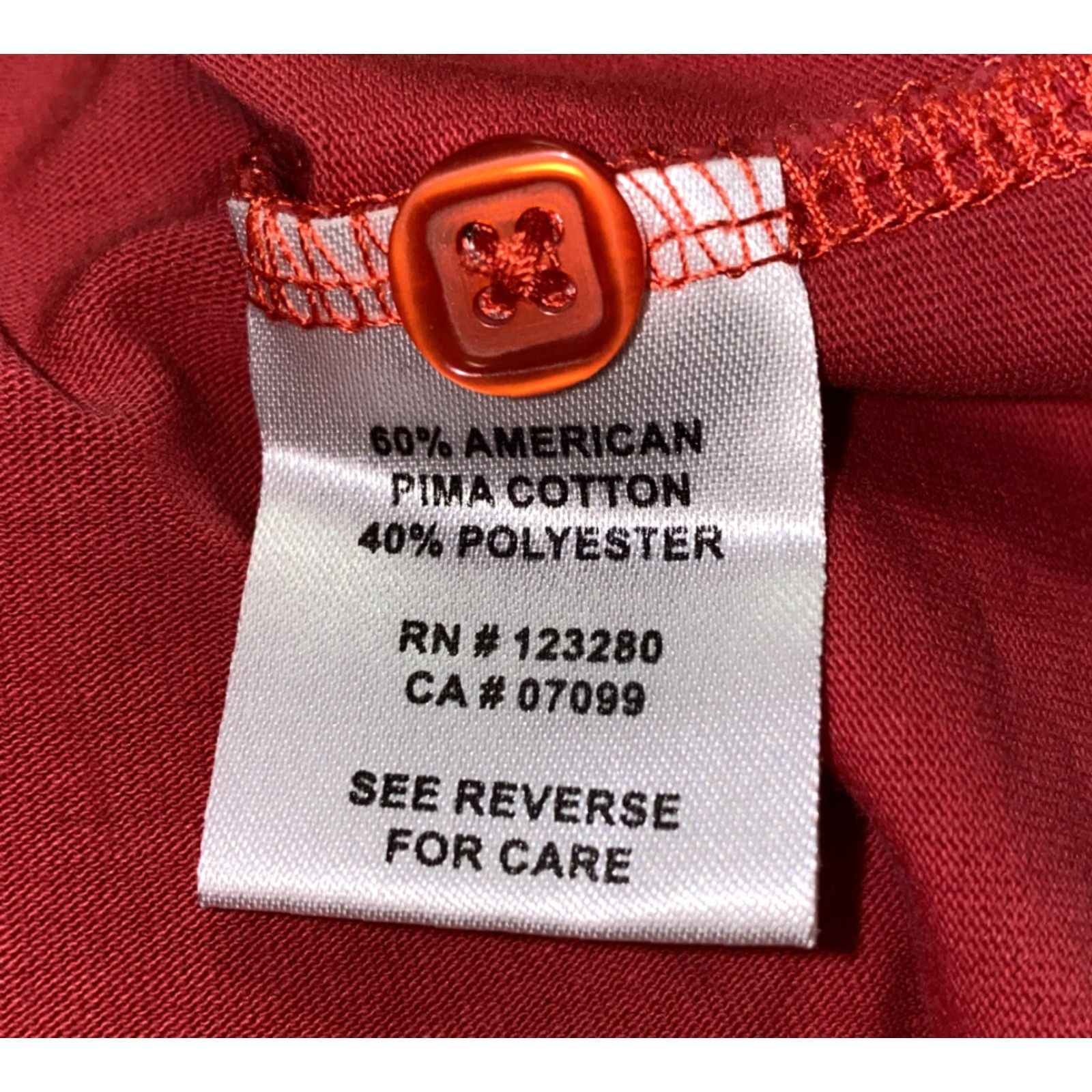 TravisMathew Travis Mathew Mens Golf Polo Shirt Red Short Sleeve Collared Button Size M Size US M / EU 48-50 / 2 - 6 Thumbnail