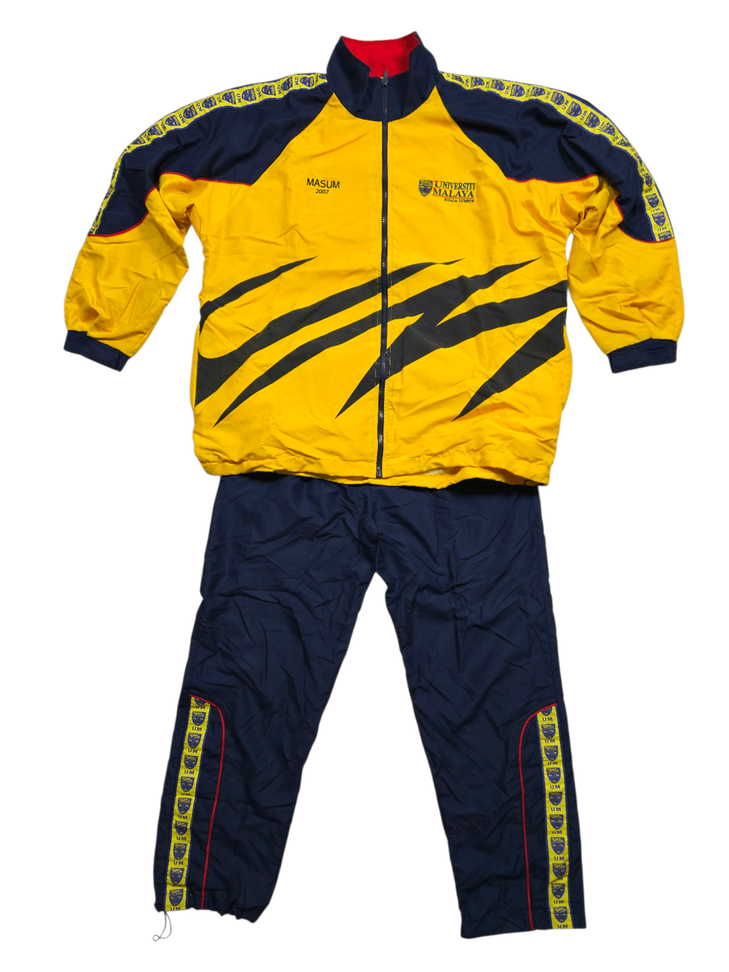 Other Vintage 2007 MASUM Universiti Malaya Tracktop Streetwear Size US XL / EU 56 / 4 - 1 Thumbnail