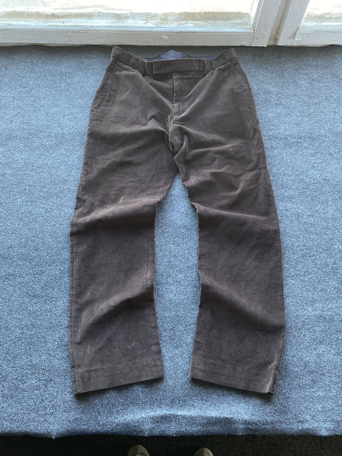 Ralph Lauren 🔥Designer Luxury Ralph Lauren Black Label corduroy pants Size US 34 / EU 50 - 1 Thumbnail