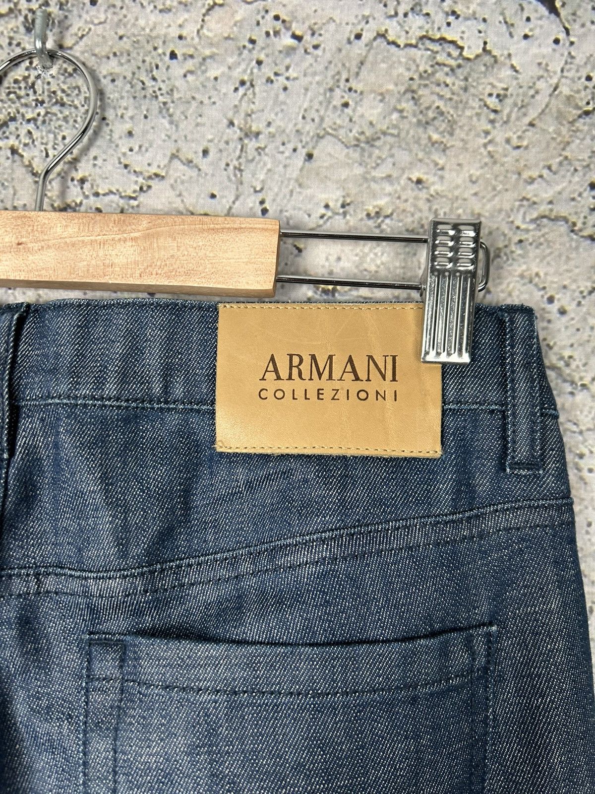 Armani Collezioni Armani Collezioni Denim Elegant Pants Jeans Avantgarde Hype Size US 27 - 5 Thumbnail