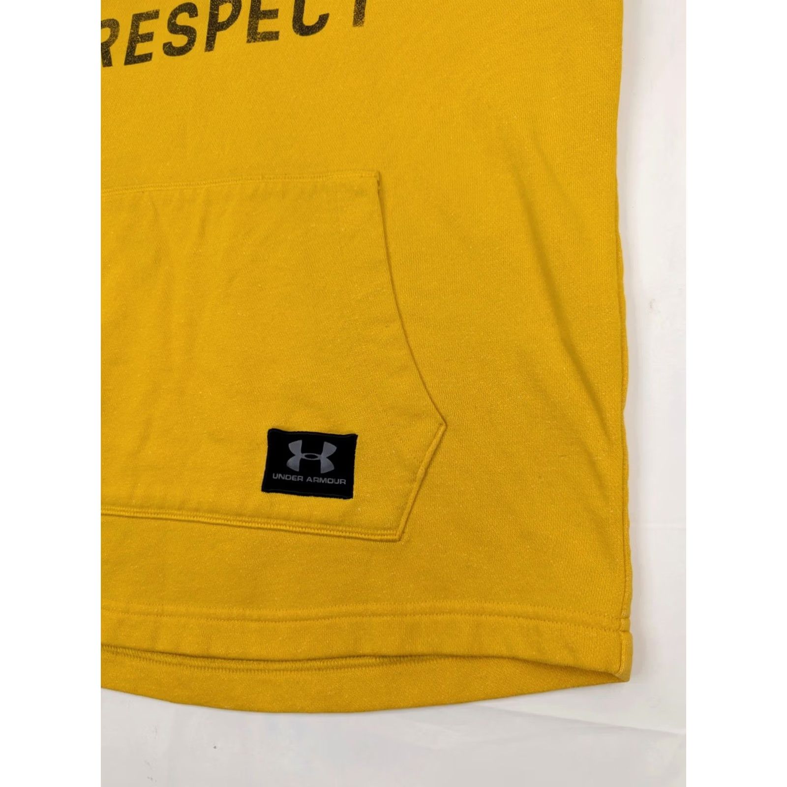 Under Armour Under Armour Project Rock Sleeveless Hoodie Men L, Yellow Brahma Bull Logo, Graphic Print, Hooded, Pullover, Gym & Training, Size L, Regular Fit Size US L / EU 52-54 / 3 - 4 Thumbnail