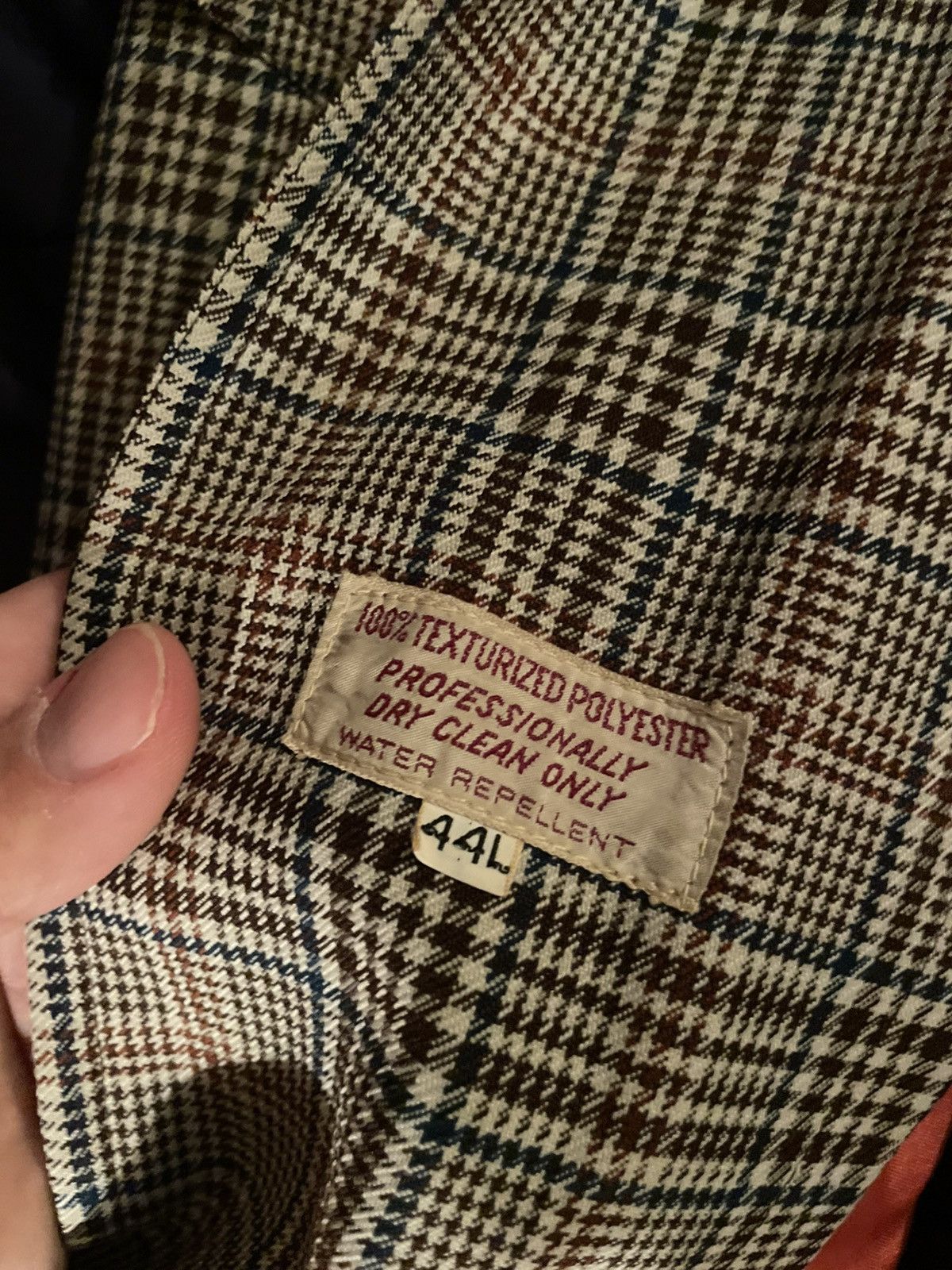 Other Gleneagles Sovereign | Lined Houndstooth Plaid trench 44L Size US S / EU 44-46 / 1 - 4 Thumbnail