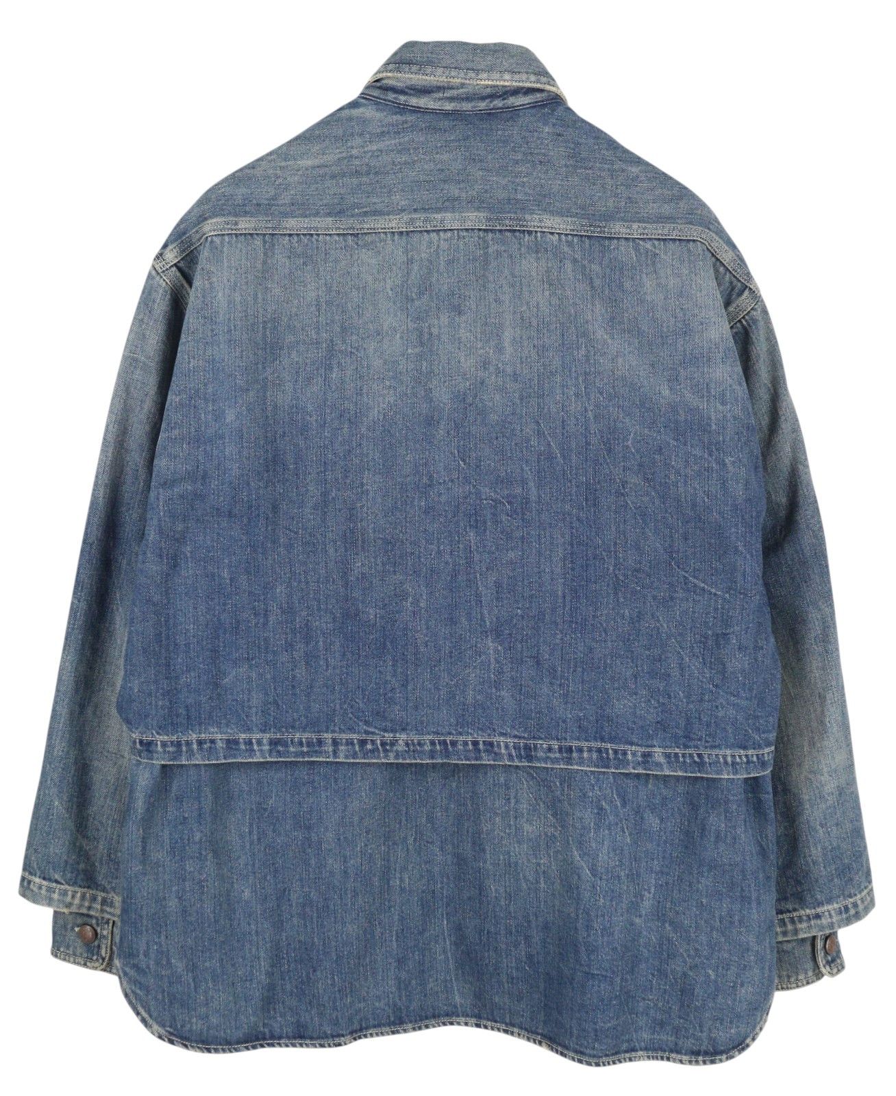 ALICE DOUBLE SHIRT M Kellen Oversized Button-Up Blue 86169