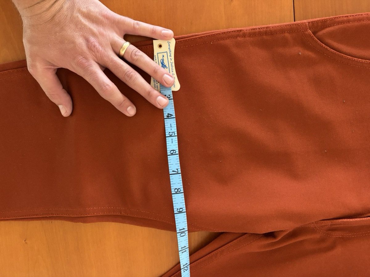 Railcar Fine Goods Railcar Flight Trouser Brick Red NWOT 34x30 Size US 34 / EU 50 - 8 Thumbnail