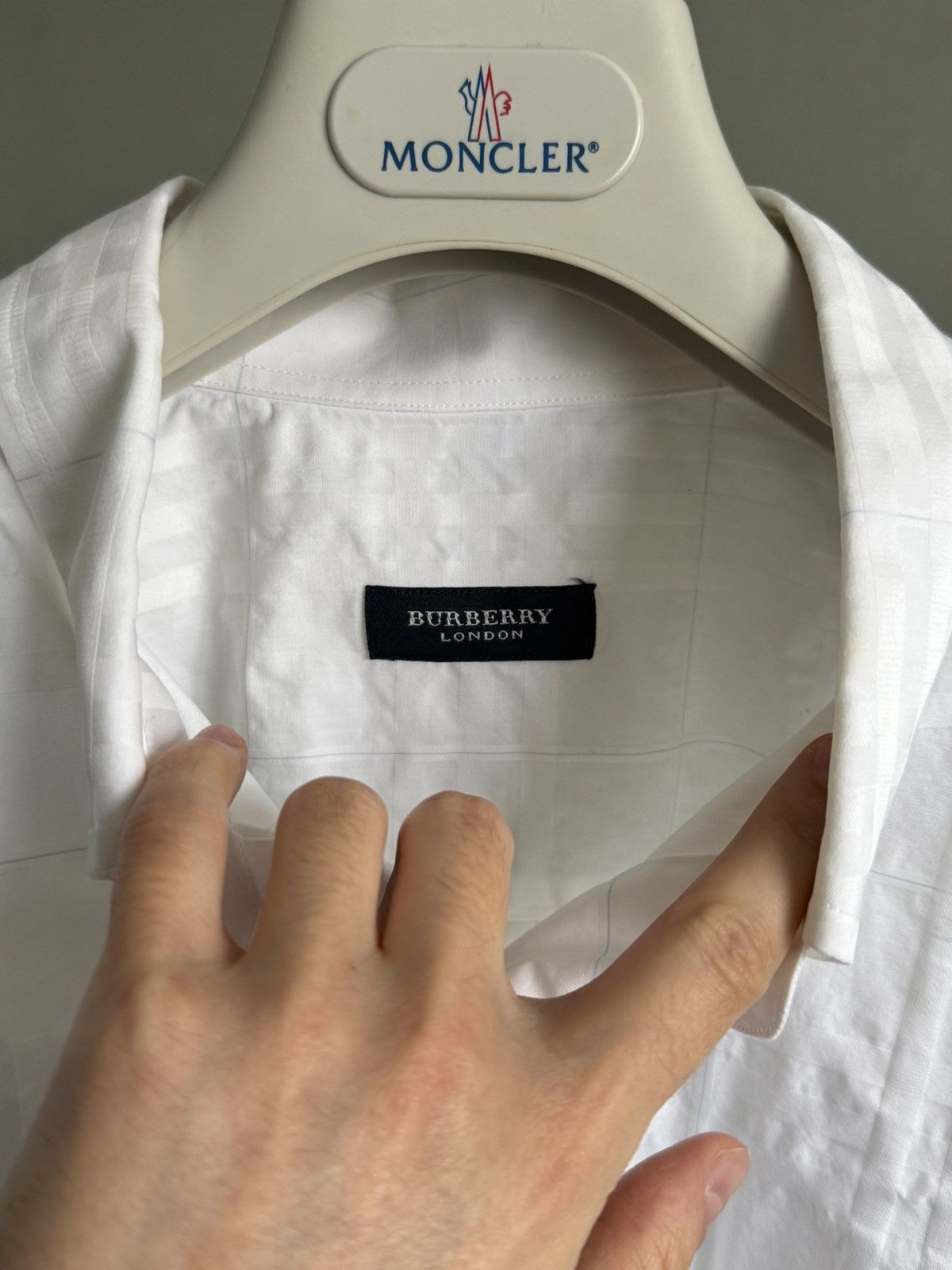 Burberry × Vintage Burberry Whithe shirt 5XL Size US XXL / EU 58 / 5 - 6 Thumbnail