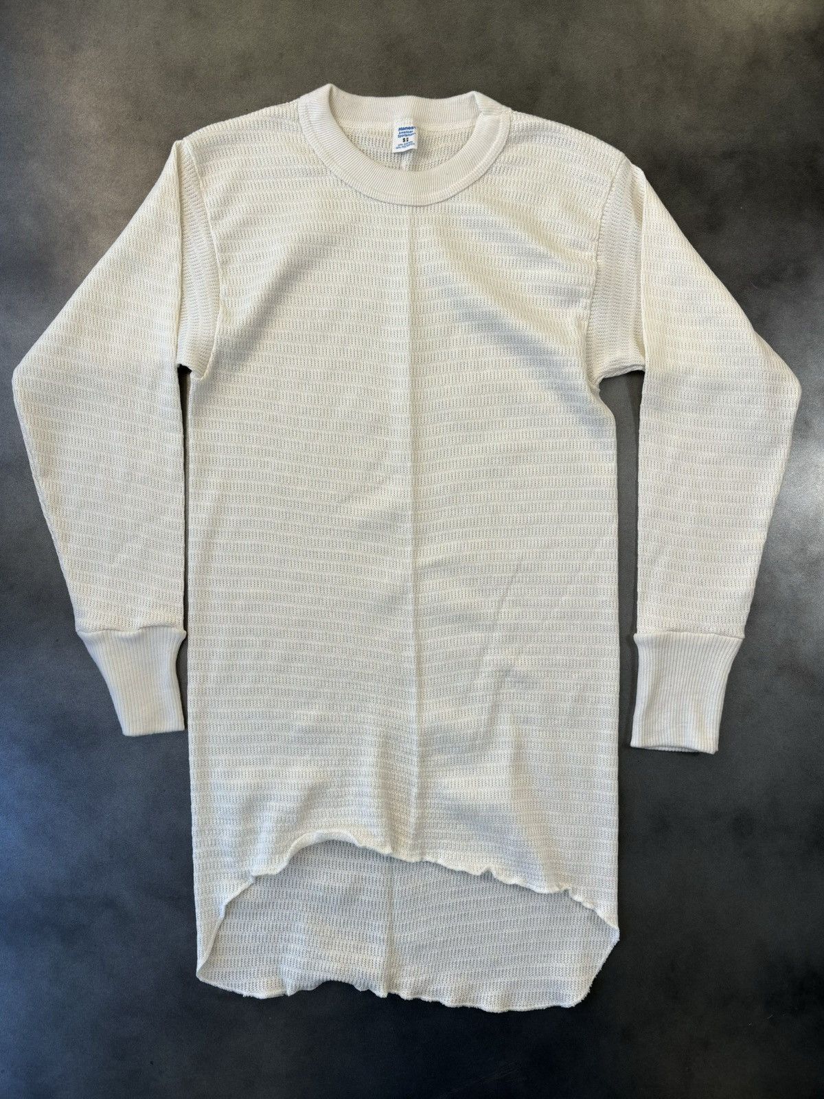 Hanes × Vintage 1980s Thermal Longsleeve Vintage Hanes American Sportsman US Size US S / EU 44-46 / 1 - 8 Thumbnail