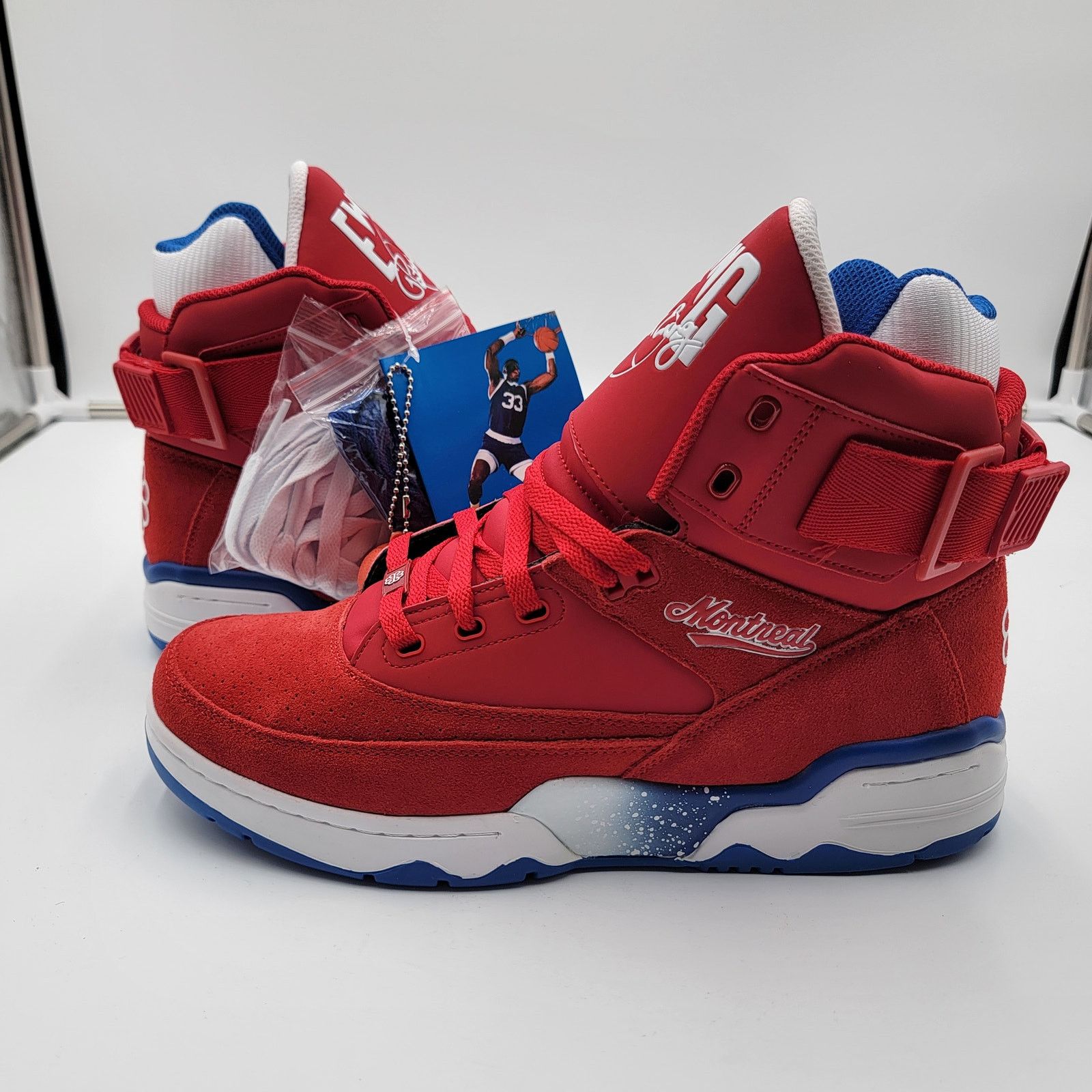 Ewing Athletics Ewing Athletics 33 Hi Montreal (Red) Sz 11 Mens 1BM02079-616 Size US 11 / EU 44 - 2 Thumbnail