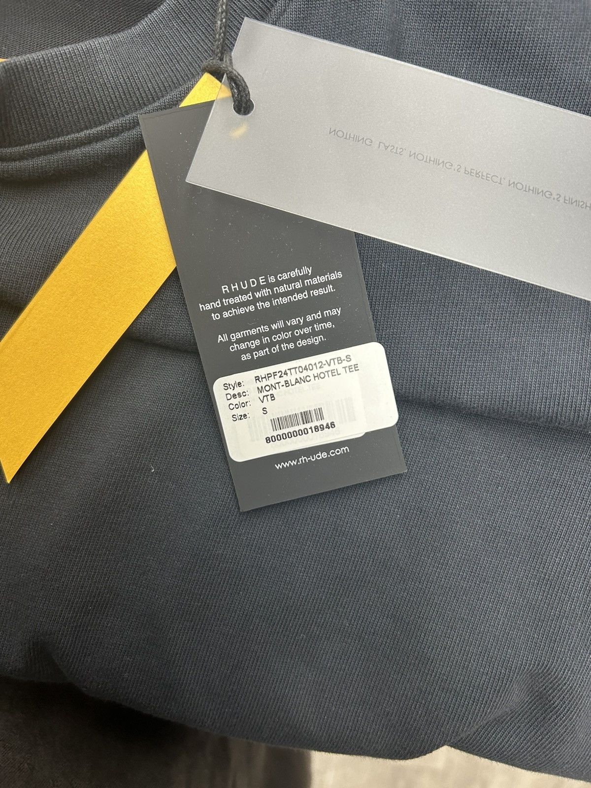 Rhude Rhude Mont-Blanc Hotel Tee Size US S / EU 44-46 / 1 - 5 Thumbnail