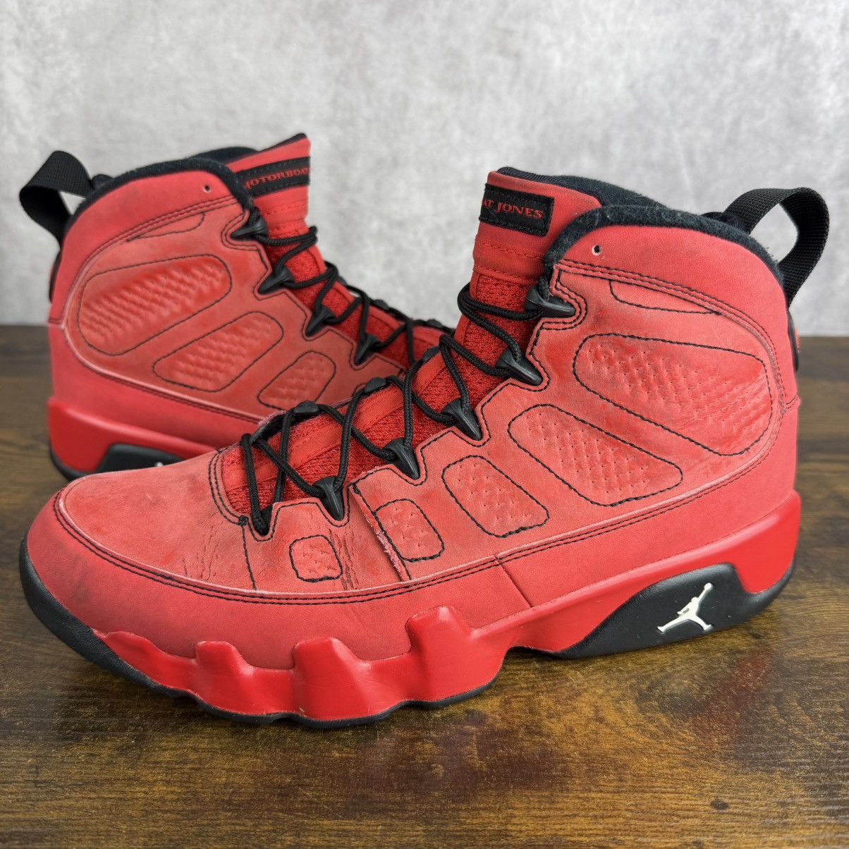 Jordan Brand Air Jordan 9 Retro Motorboat Jones Size 9 302370-645 Red OG Size US 9 / EU 42 - 2 Thumbnail