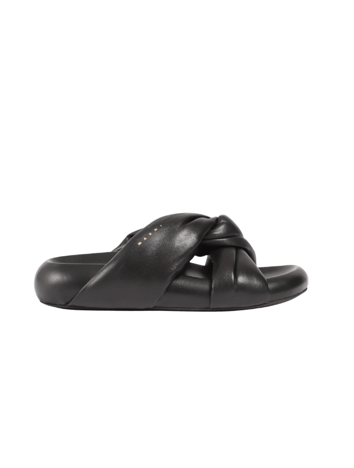 Marni o1w1db10125 Tie Sandal in Black Size US 7 / IT 37 - 1 Thumbnail