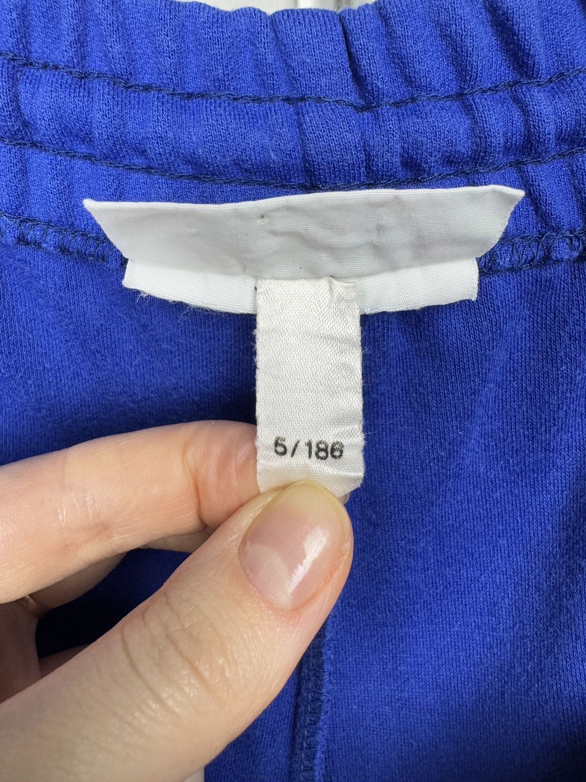 Lacoste Chemise Lacoste vintage 90s made in France blue sweatpants Size US 34 / EU 50 - 11 Thumbnail