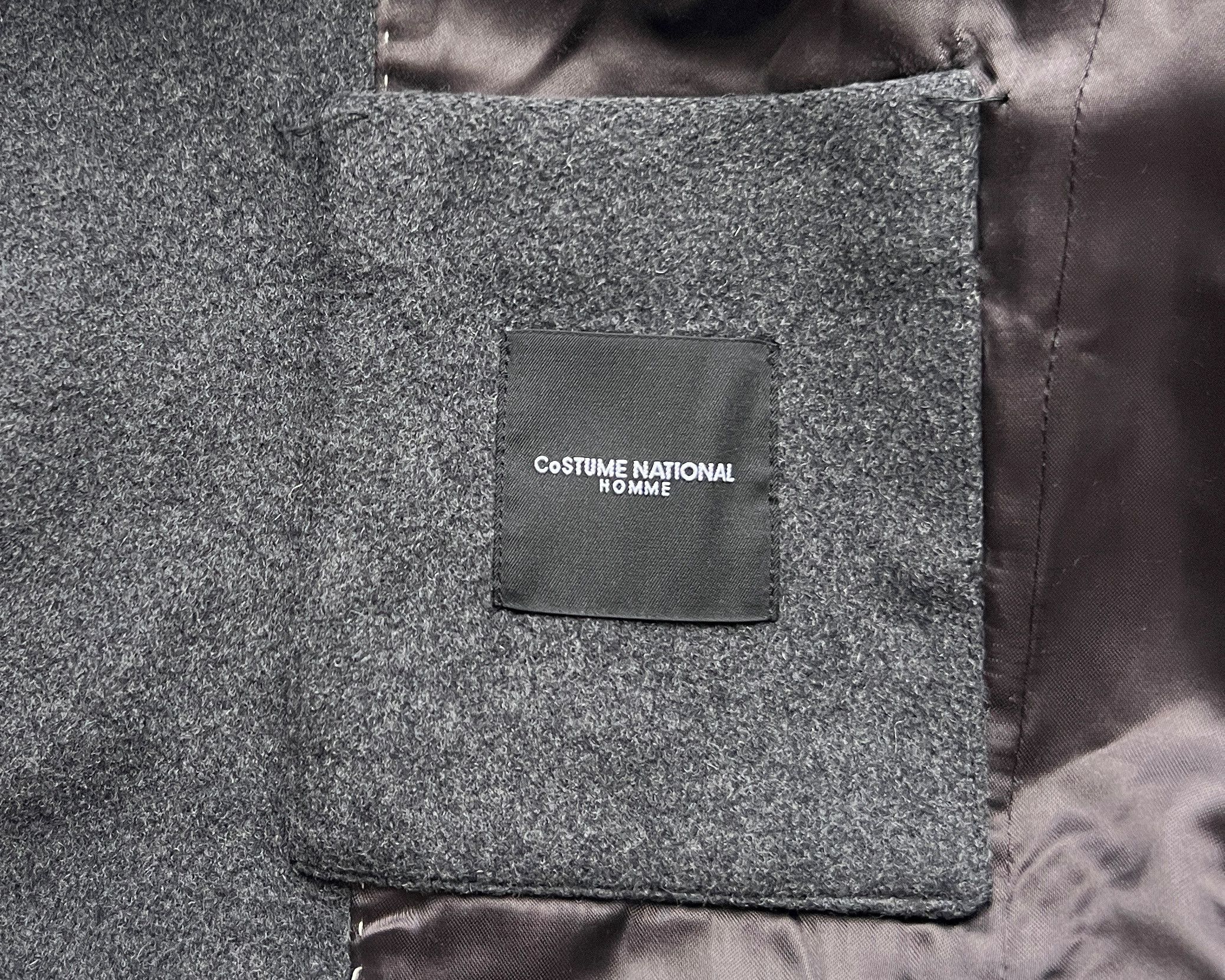 Costume National COSTUME NATIONAL HOMME ITALIAN WOOL COAT JACKET Size US L / EU 52-54 / 3 - 9 Thumbnail