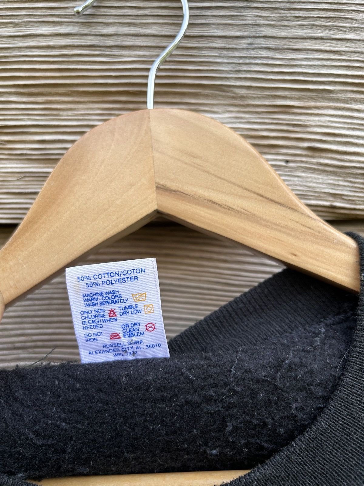 Jerzees 90s Vintage Jerzees Super Sweats Blank Sweatshirt Black Size US M / EU 48-50 / 2 - 5 Thumbnail