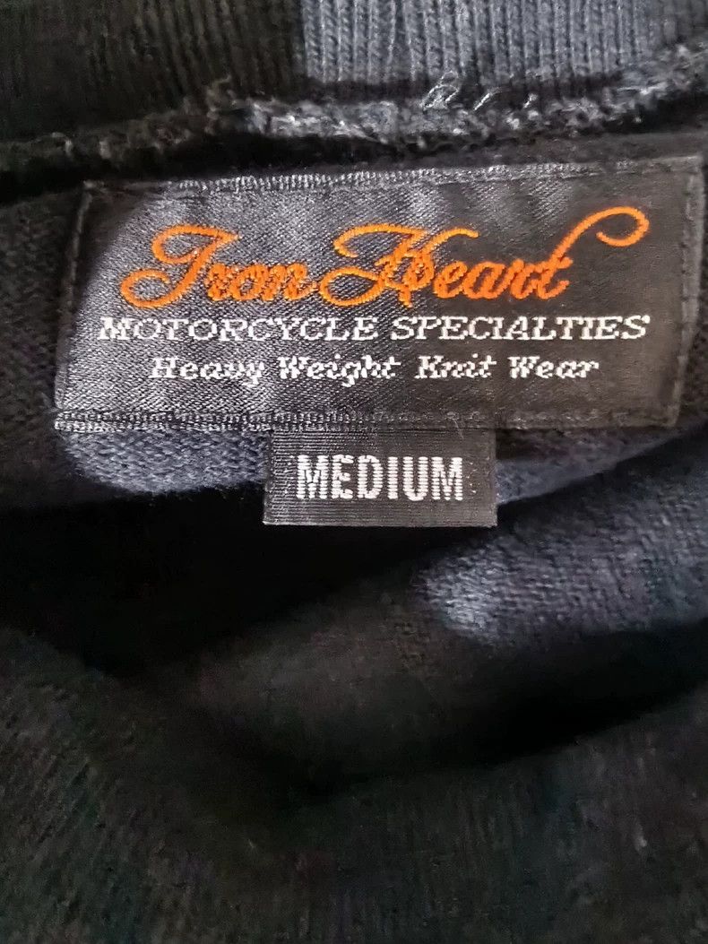 Iron Heart Iron Heart Heavy duty pure cotton ribbed cuffs high neck l Size US M / EU 48-50 / 2 - 3 Thumbnail