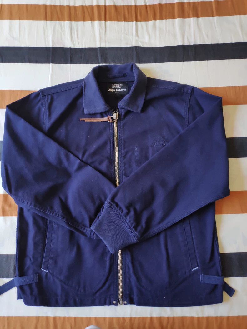 Nigel Cabourn Nigel Cabourn Men's Navy Short Jacket Size US S / EU 44-46 / 1 - 1 Thumbnail