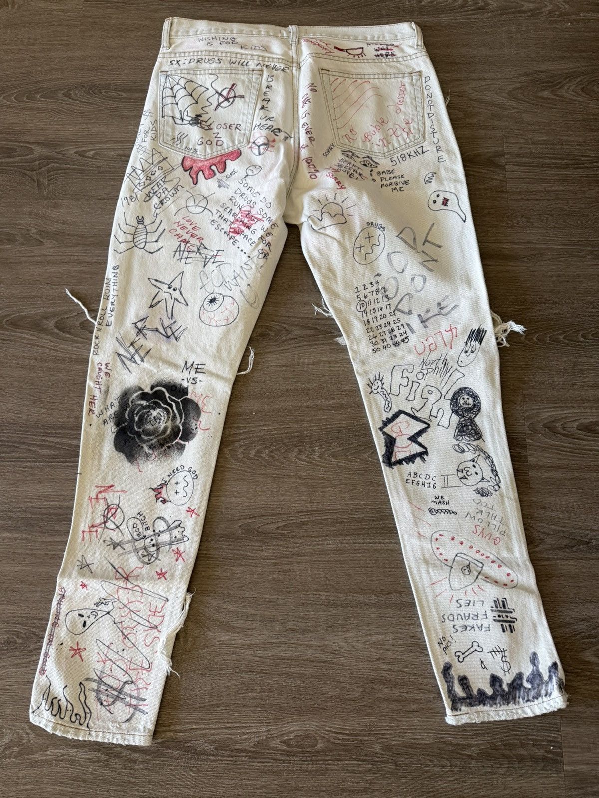 Urban Outfitters Custom urban outfitters unisex denim one of one Size US 34 / EU 50 - 3 Thumbnail