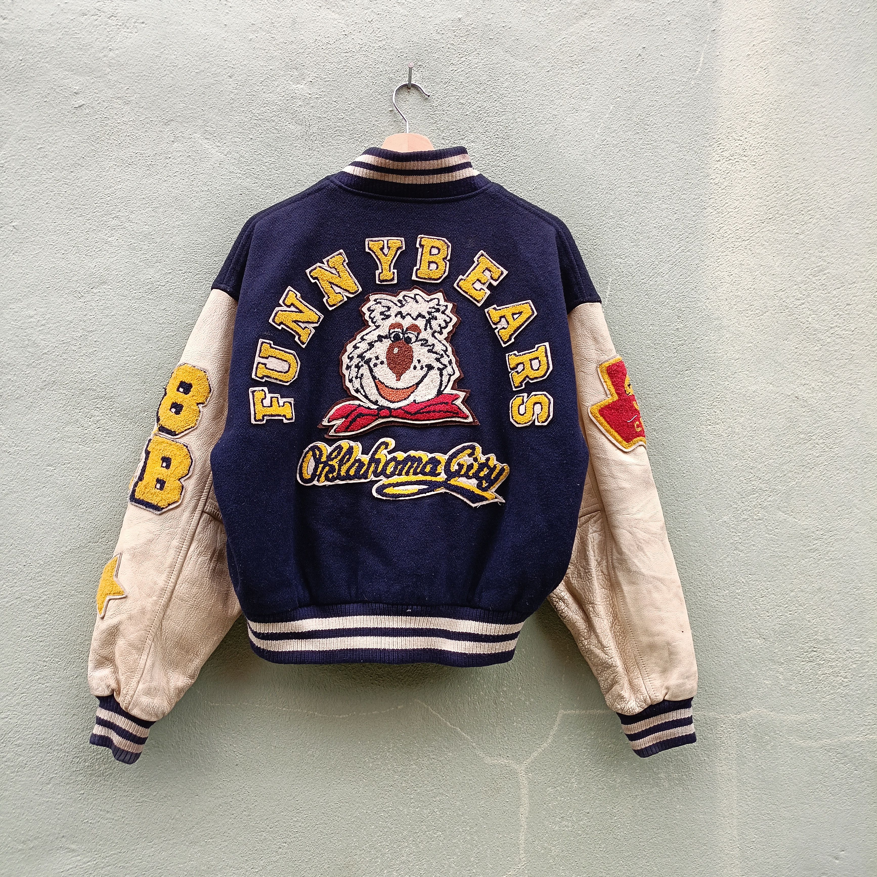 Japanese Brand Varsity jacket U.S.A.F Champion 1958 Size US L / EU 52-54 / 3 - 1 Thumbnail