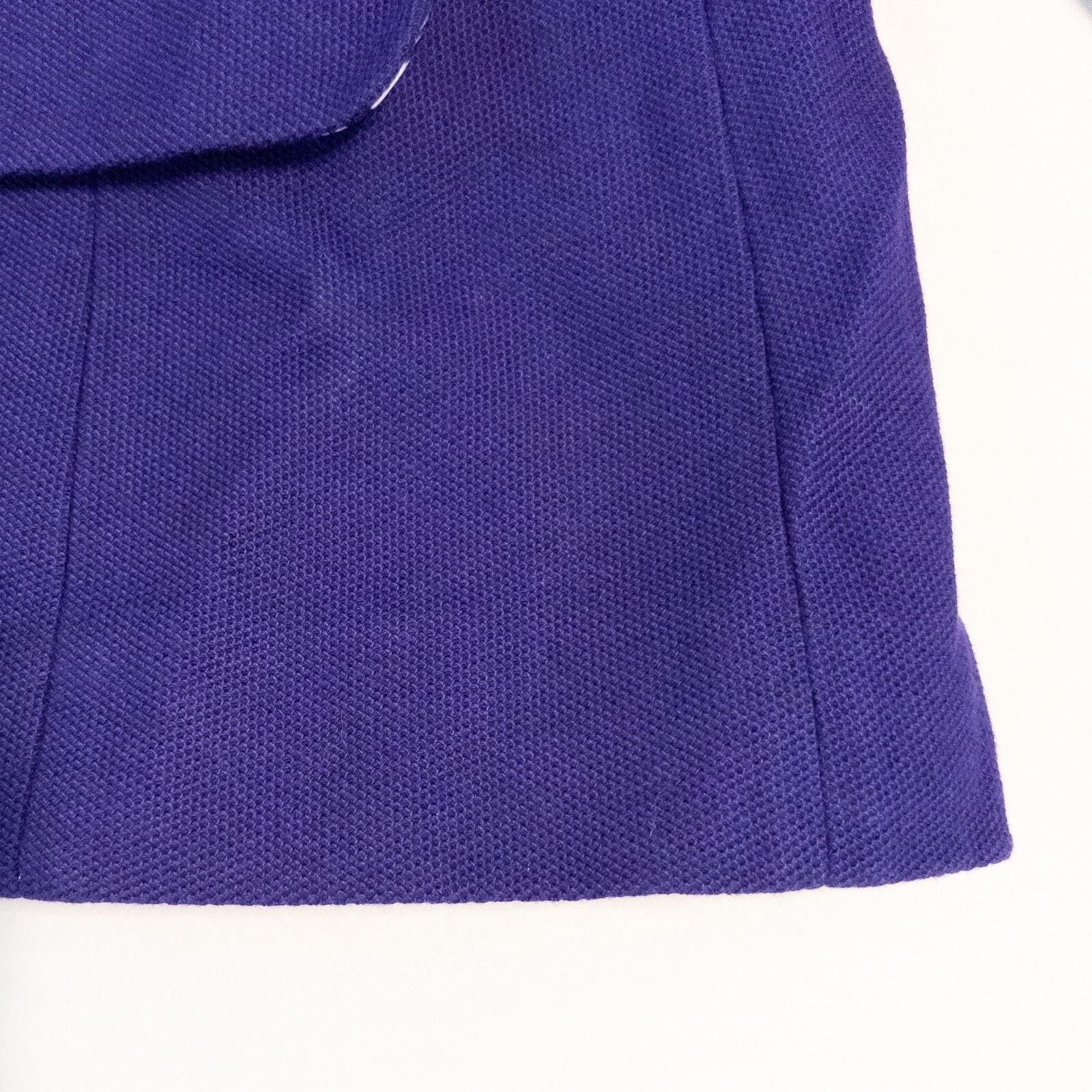 Chicos Chicos Dark Purple Solid Blazer Womens 1 Xsmall Size XS / US 0-2 / IT 36-38 - 8 Thumbnail