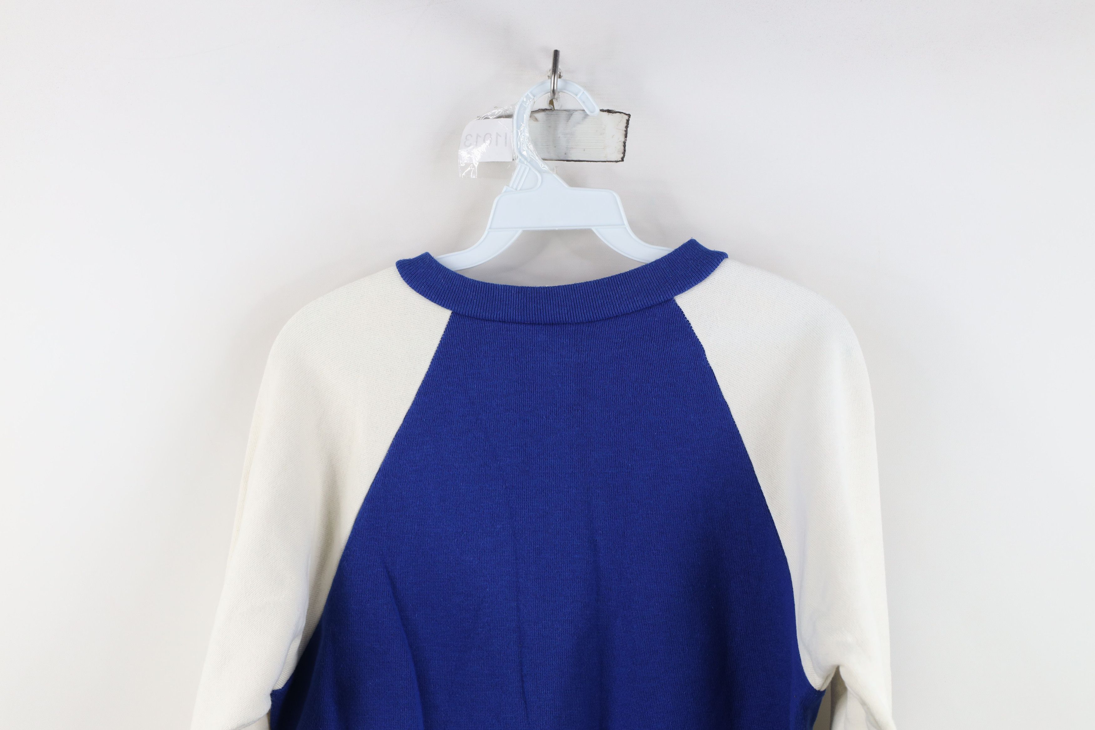 Vintage Vintage 70s Streetwear Blank Raglan Sweatshirt USA Size M / US 6-8 / IT 42-44 - 13 Thumbnail