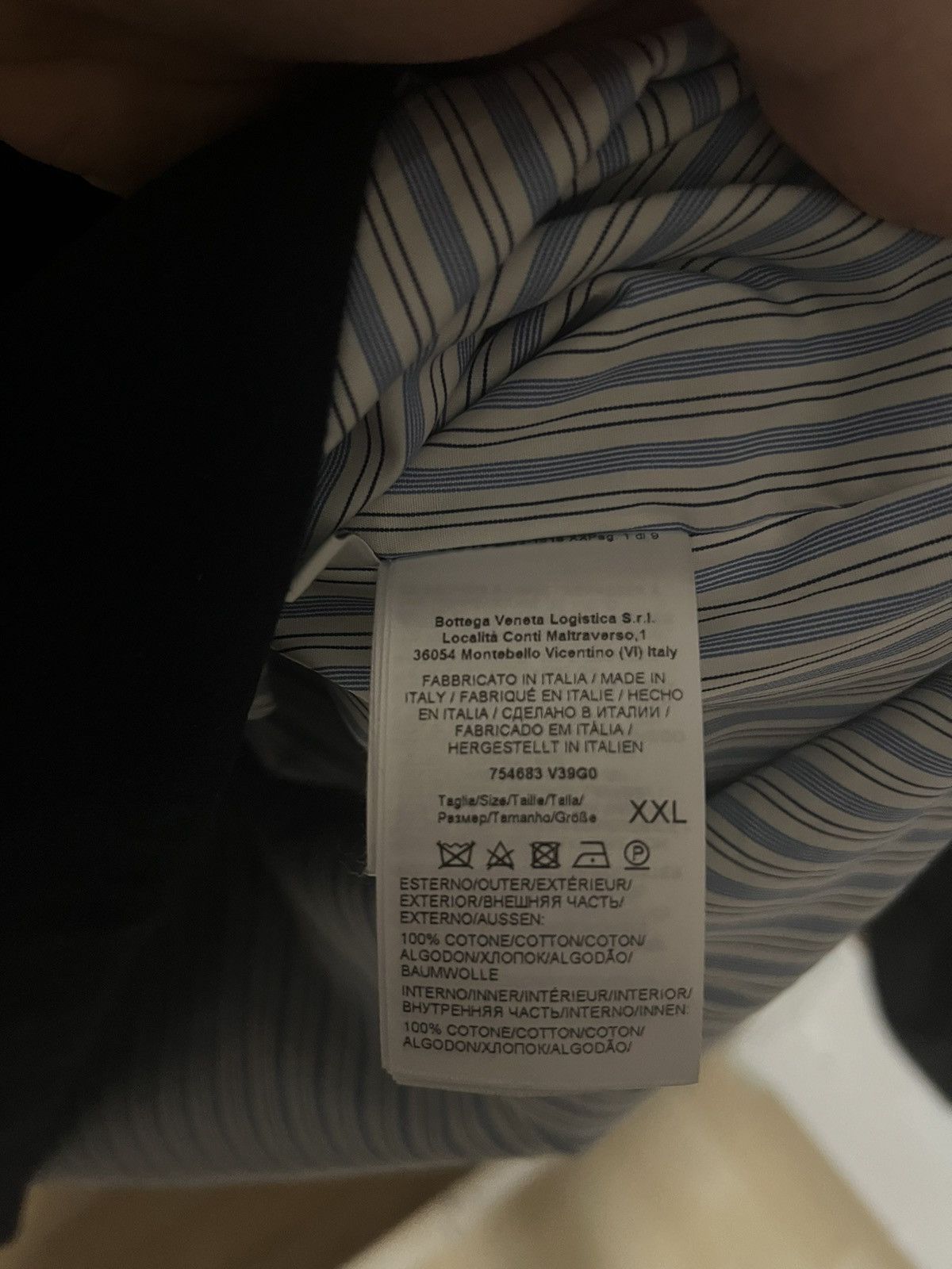 Bottega Veneta Bottega Veneta double layer t-shirt Size US XXL / EU 58 / 5 - 7 Thumbnail