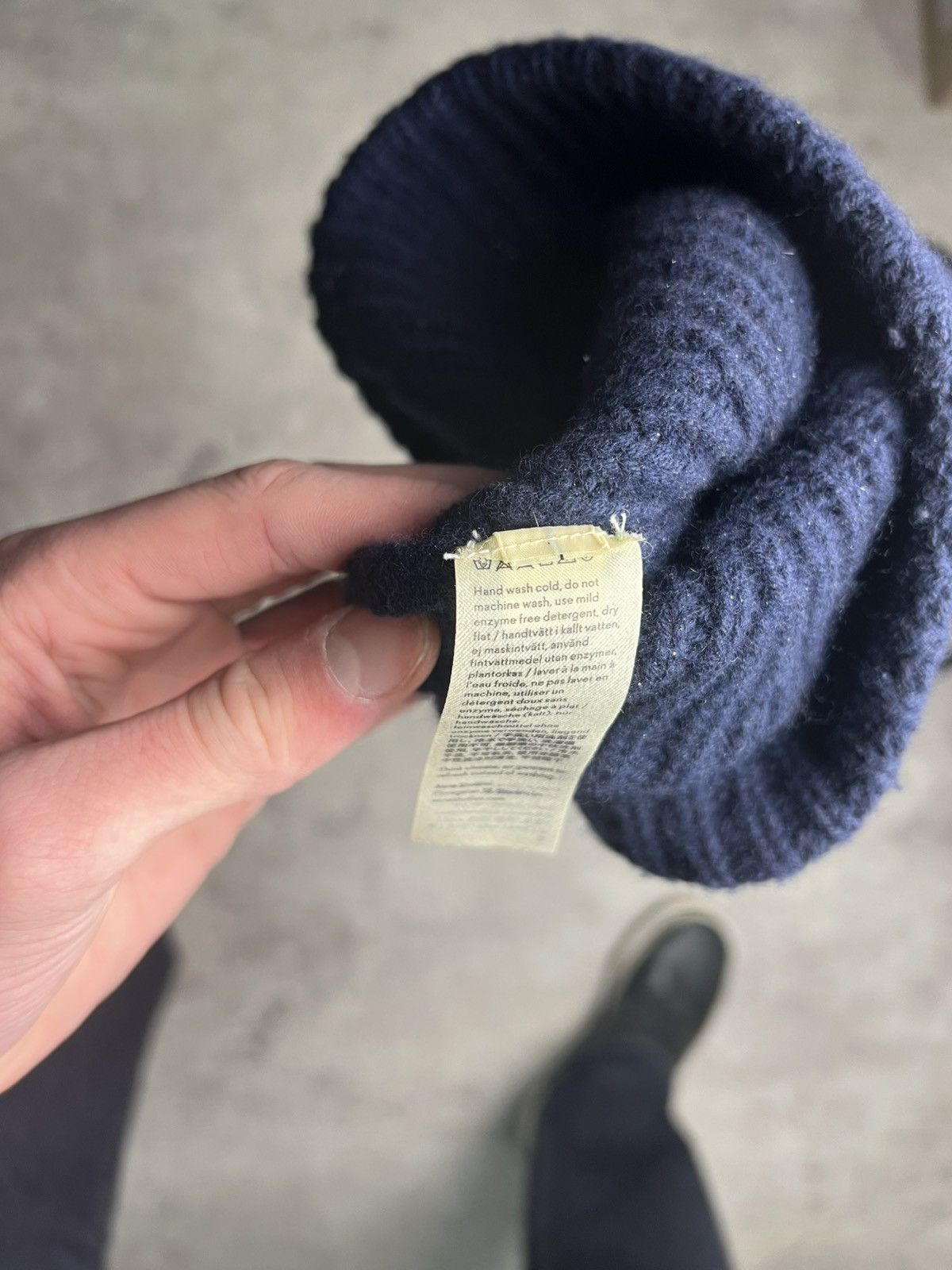 Acne Studios CRAZY VINTAGE ACNE HAT Size ONE SIZE - 9 Thumbnail