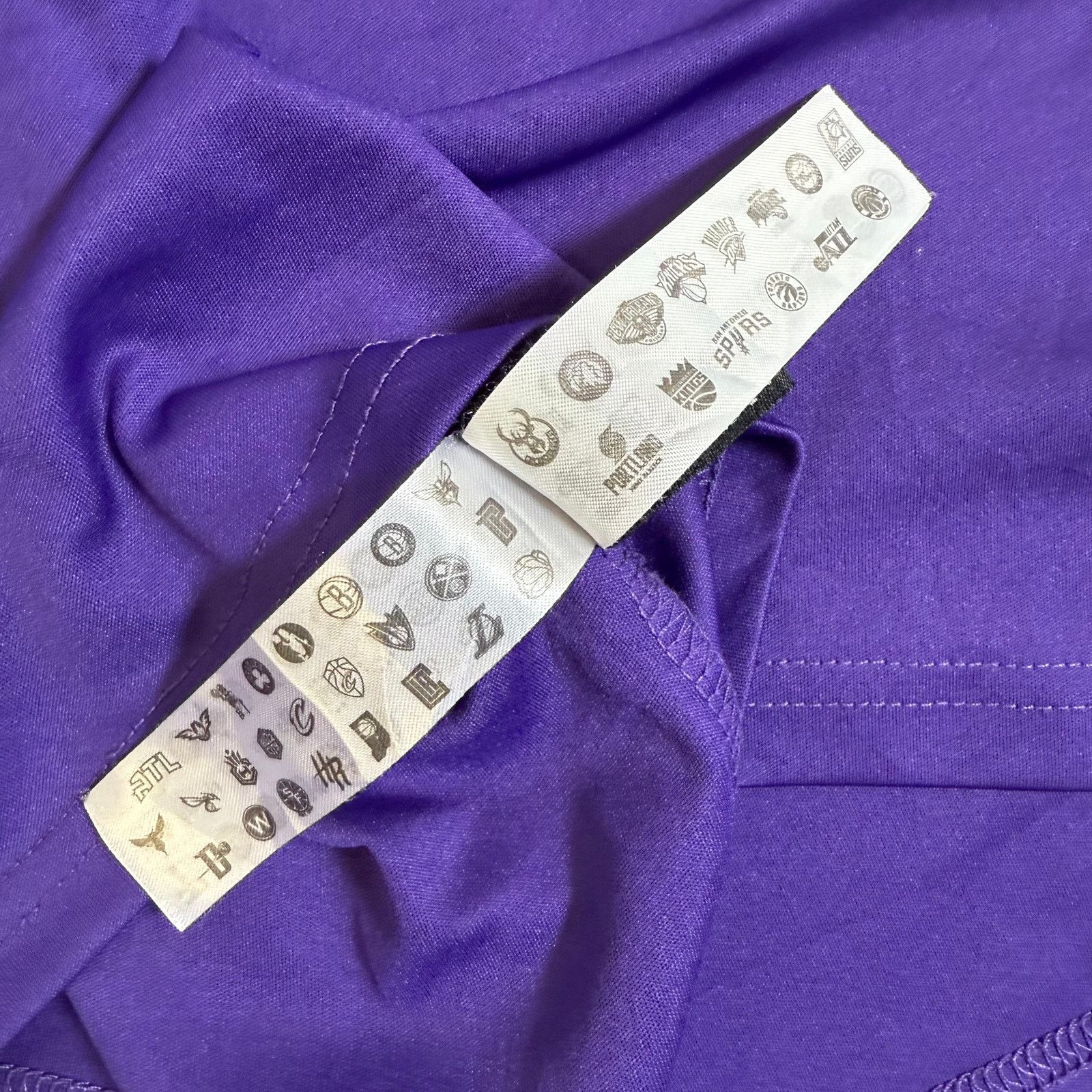 NBA LA Lakers 1/4 Zip Pullover Long Sleeve Shirt Mens M NBA Size US M / EU 48-50 / 2 - 10 Thumbnail