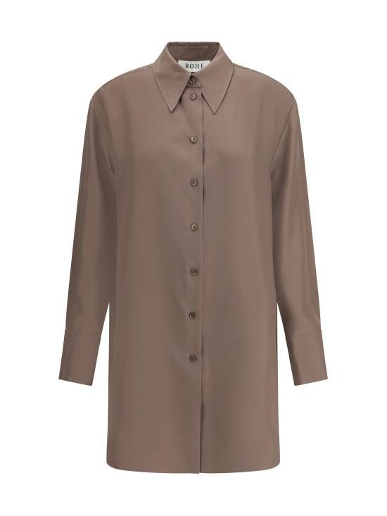 Rohe ROHE Women Shirts 41519085 243400 BROWN Size XS / US 0-2 / IT 36-38 - 1 Thumbnail
