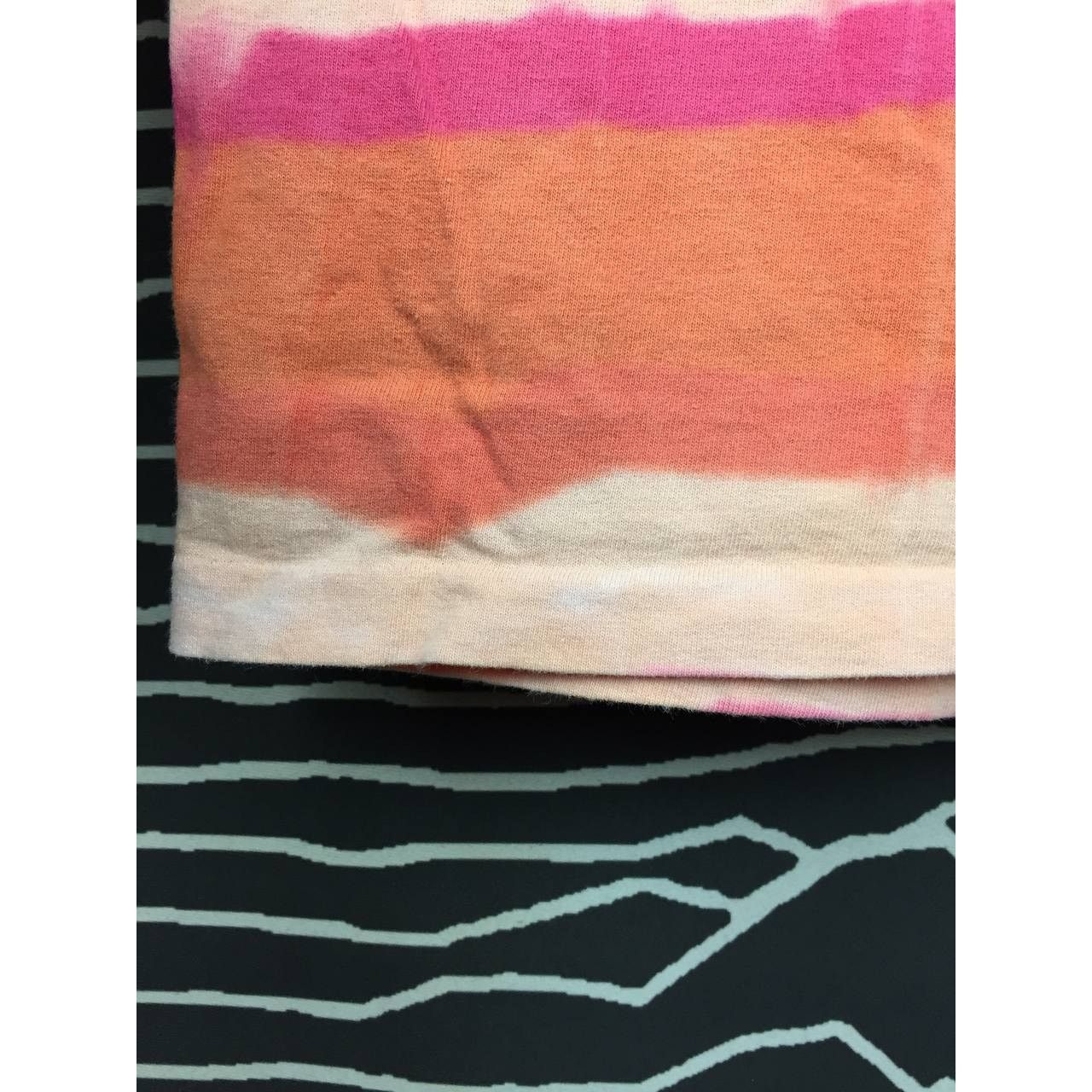 Vintage Vtg 90s Power Pro By Oneita Psychedelic Stripe Tie Dye Tee Size US L / EU 52-54 / 3 - 5 Thumbnail