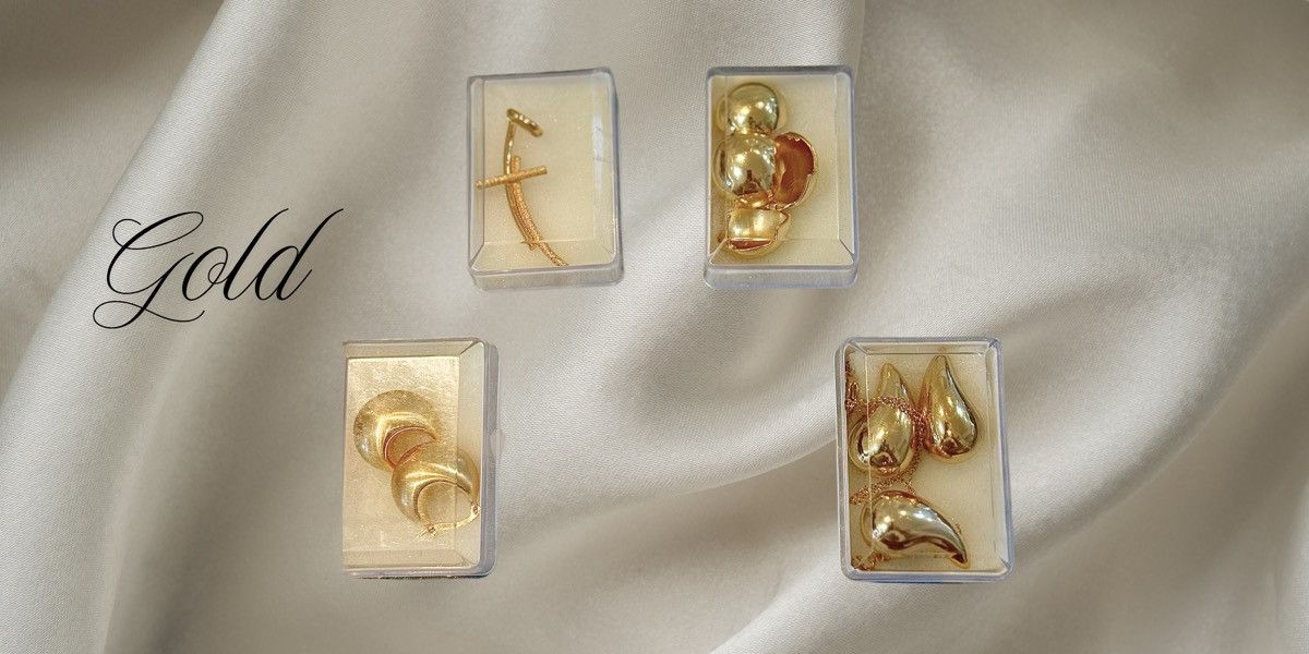 Other 𝚂𝚘𝚏𝚝𝙶𝚒𝚛𝚕𝙻𝚞𝚡𝚞𝚛𝚢 Gold Jewellery earrings Size ONE SIZE - 1 Thumbnail