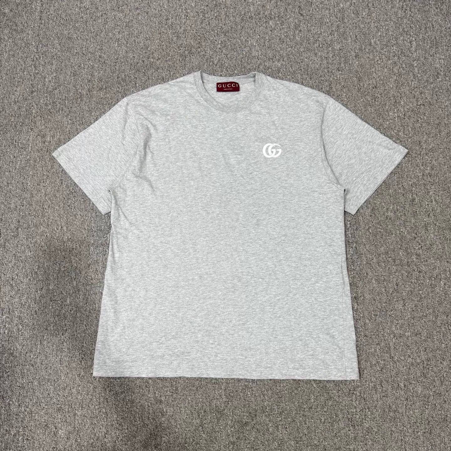 Gucci Gucci Gray Double G Short Sleeve Tee XL 99 New Size US XL / EU 56 / 4 - 1 Thumbnail
