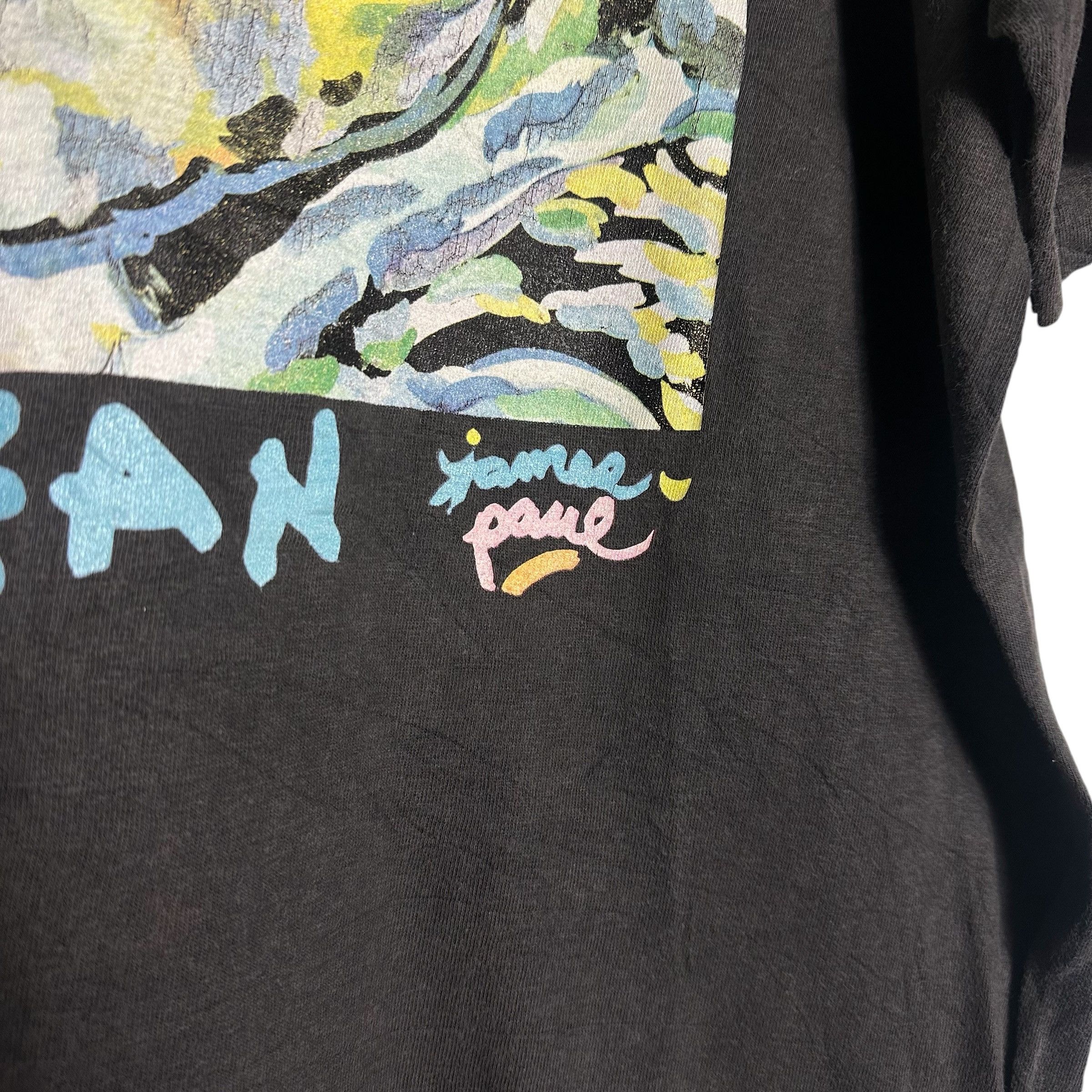 Vintage 🔥RARE🔥Vintage James Dean Pop Art T-shirt Single Stich Size US L / EU 52-54 / 3 - 4 Thumbnail