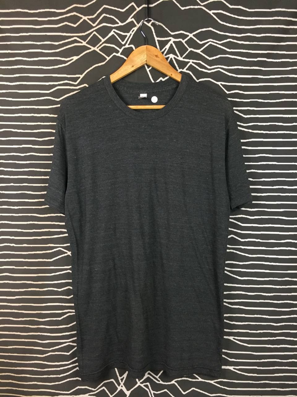 American Apparel American Apparel Blank Dark Heather Charcoal Tri-Blend Tee Size US L / EU 52-54 / 3 - 1 Thumbnail