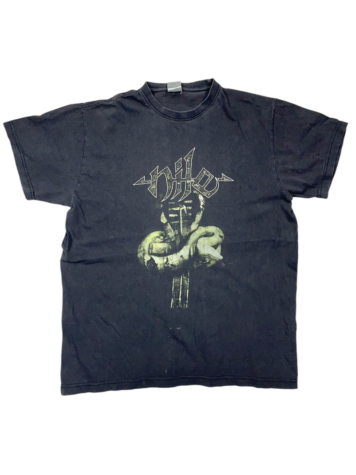 Band Tees × Vintage Vintage 2002 Nile In Their Darkened Shrines T-shirt Size US M / EU 48-50 / 2 - 1 Thumbnail
