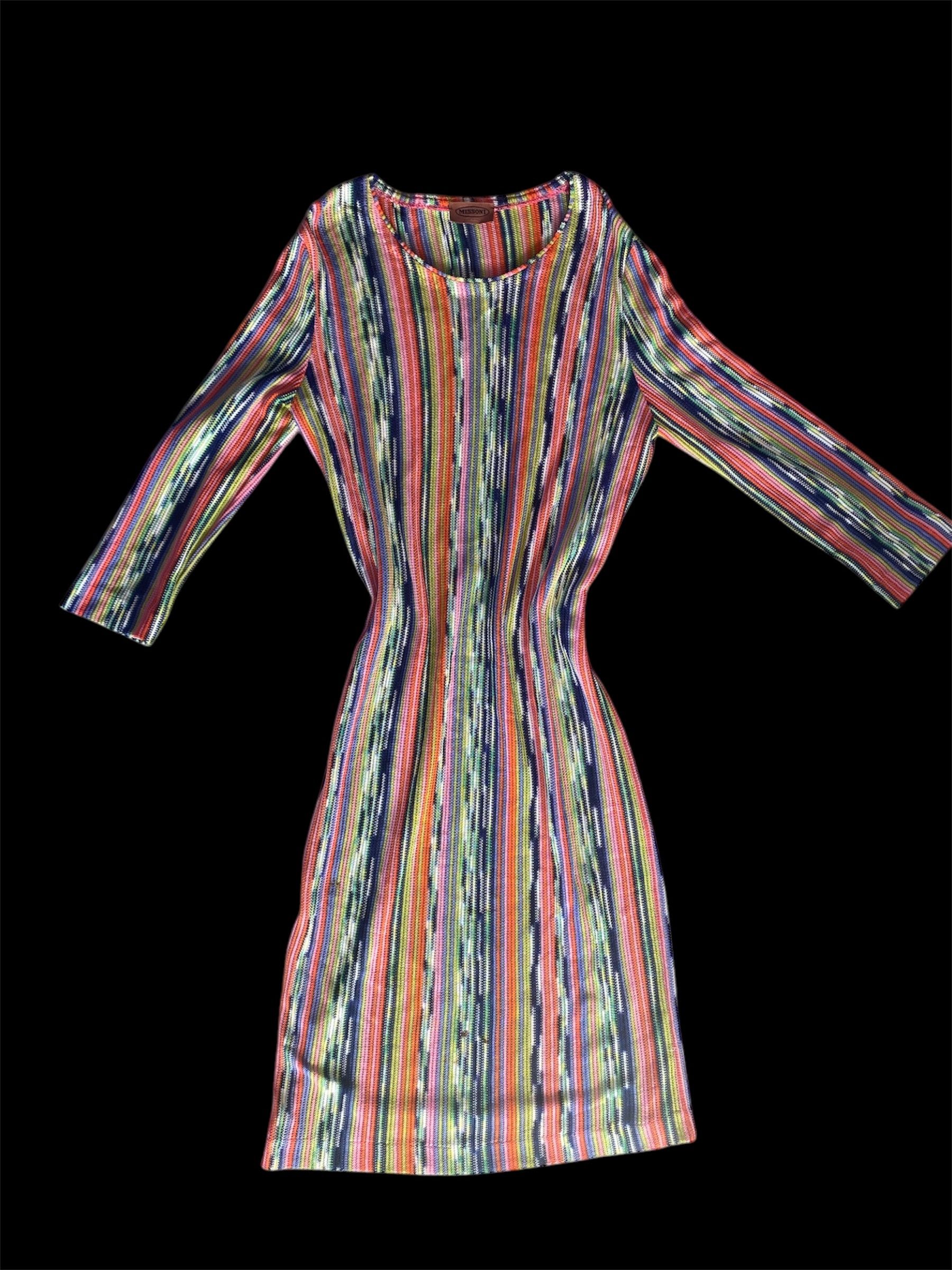 Missoni × Vintage Missoni Knit Dress Size M / US 6-8 / IT 42-44 - 12 Thumbnail