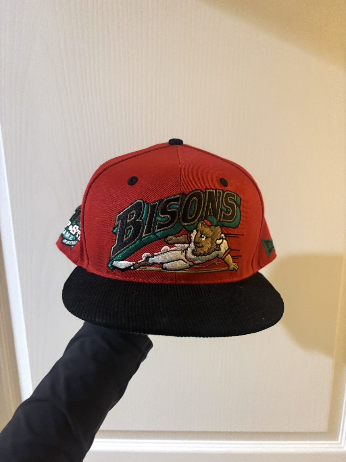 Other Buffalo Bisons Custom Two Tone Fitted Hat Size ONE SIZE - 8 Thumbnail