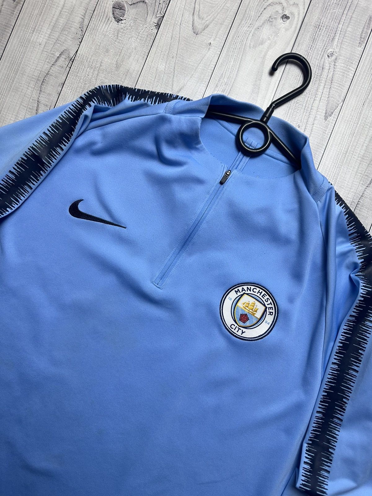 Nike × Vintage Vintage Manchester City soccer sweatshirt training Nike Size US XXL / EU 58 / 5 - 3 Thumbnail