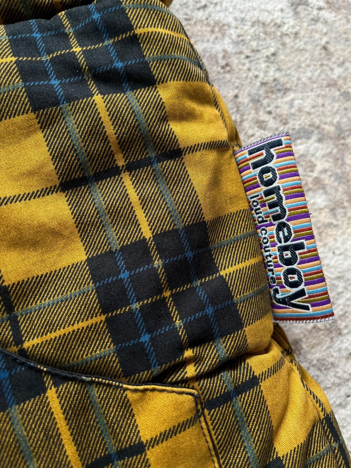 HOMME BOY CO. Home Boy Sz XXL Vest Plaid Baggy Rare Skateboarding Y2K Size US XXL / EU 58 / 5 - 7 Thumbnail