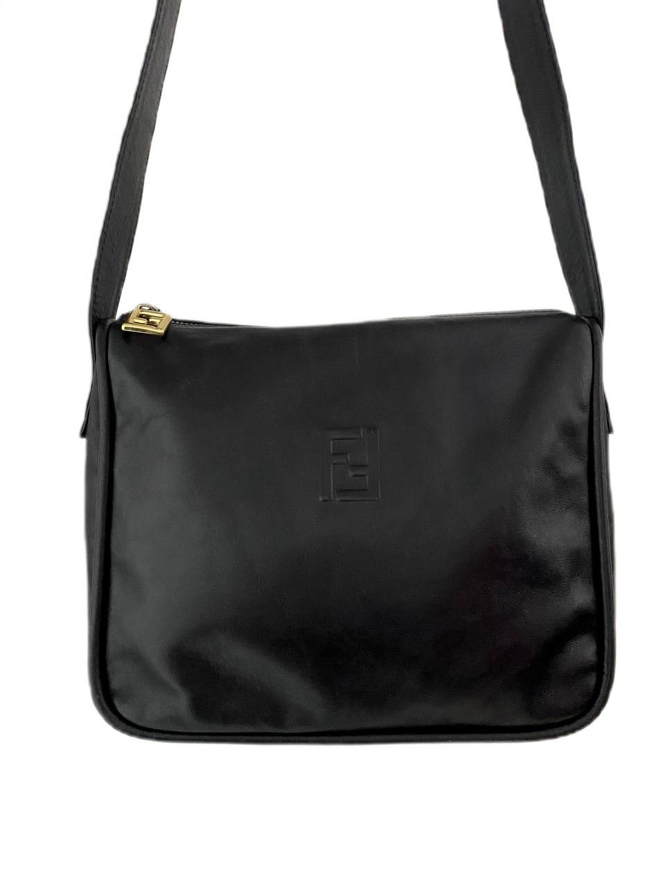 Fendi Fendi FF Zucca Logo Leather Hand Shoulder Bag Vintage Y2K Size ONE SIZE - 1 Thumbnail