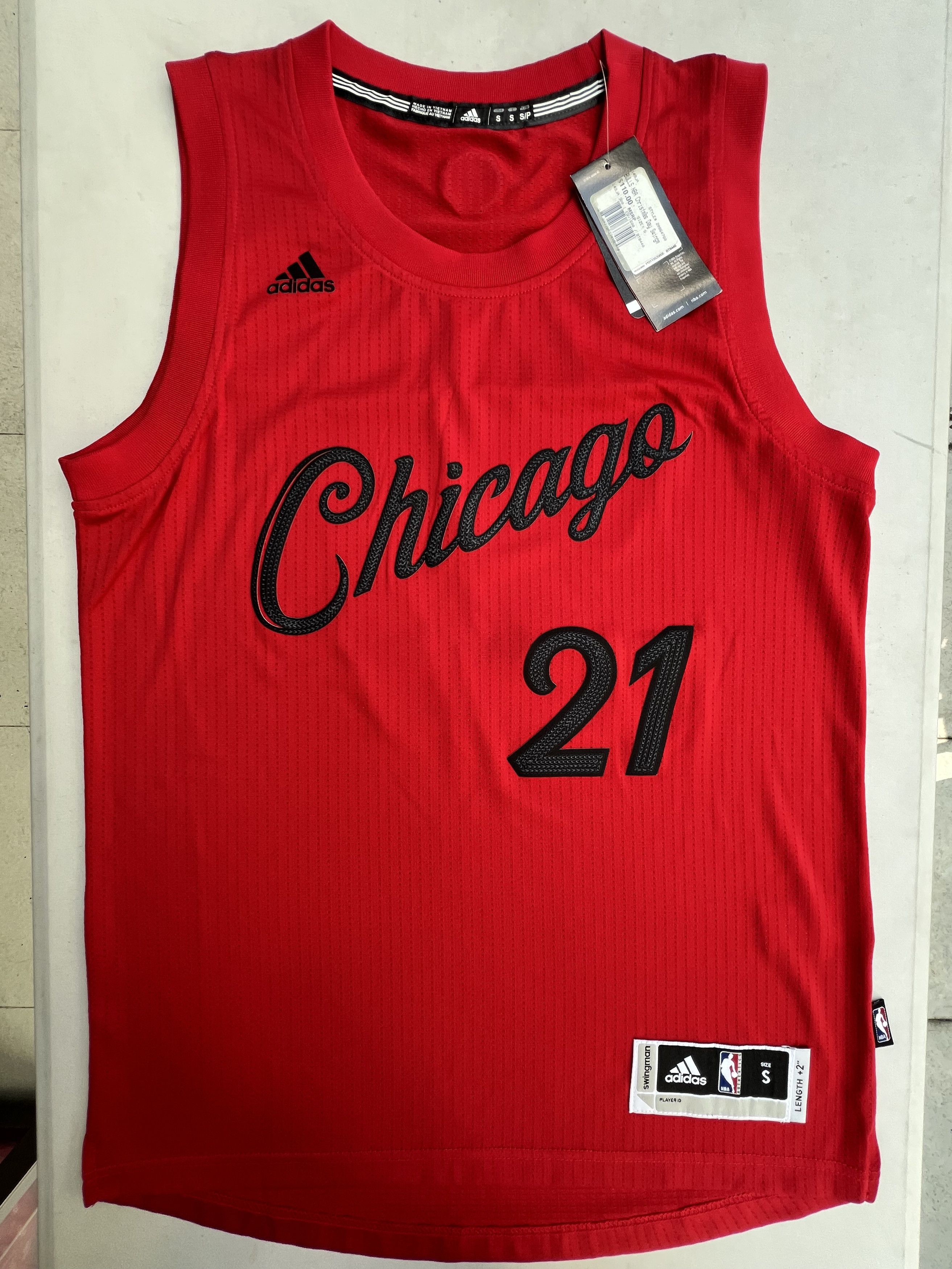 Adidas × NBA Jimmy Butler Chicago Bulls Christmas Day Swingman Jersey Size US M / EU 48-50 / 2 - 1 Thumbnail