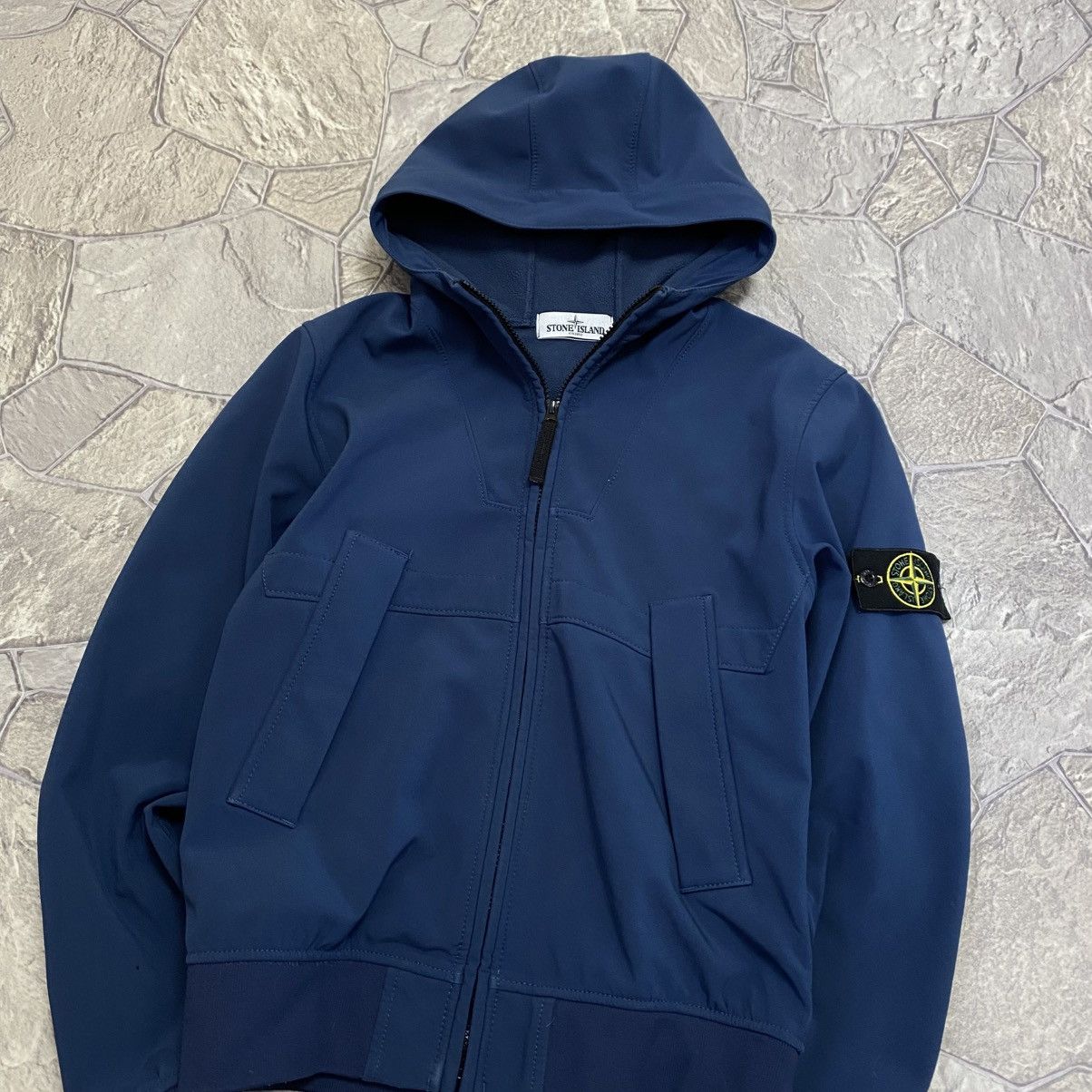 Stone Island Stone Island Soft Shell-R E-dye Technology Jacket Size US M / EU 48-50 / 2 - 2 Thumbnail