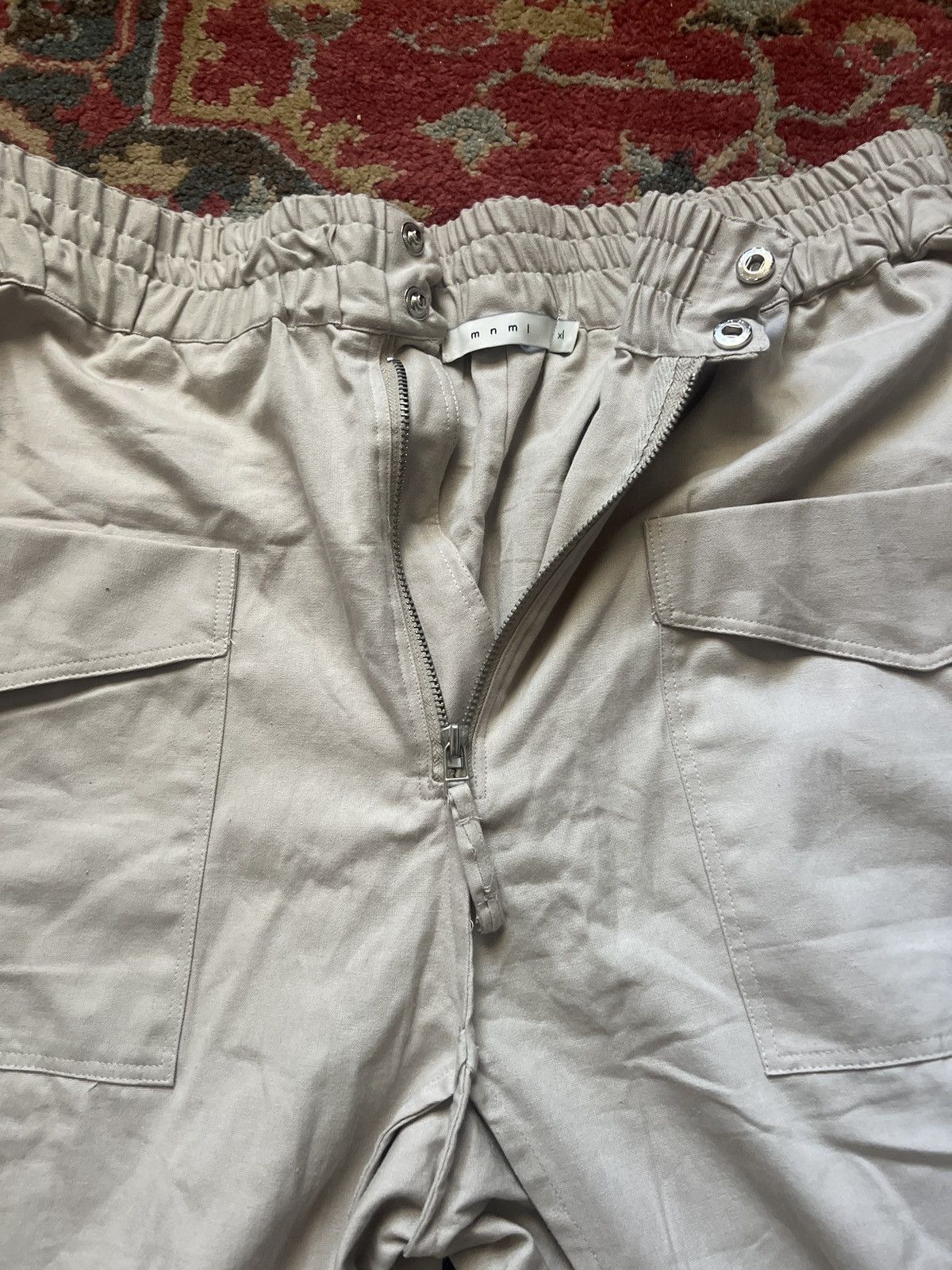 MNML MNML Khaki casual pants Size US 36 / EU 52 - 1 Thumbnail
