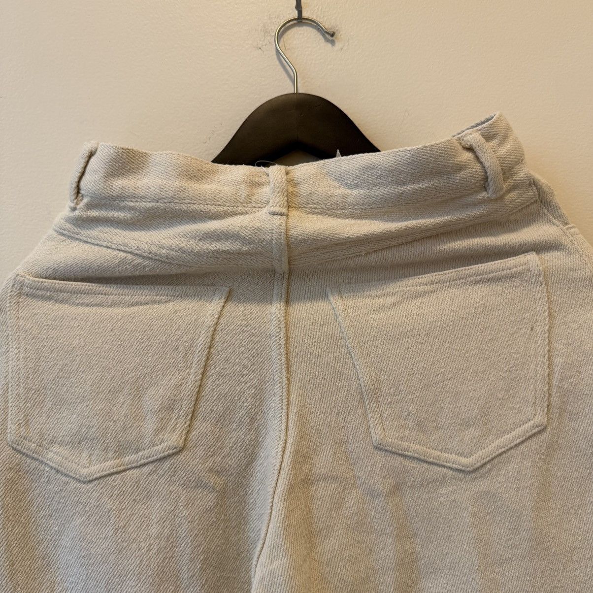 Auralee Raw silk cream/ecru trousers made in Japan Sz 1 Size US 28 / EU 44 - 11 Thumbnail
