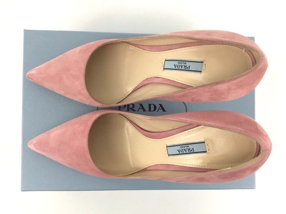Prada o1la1rc1a0724 Heeled Pump in Pink Size US 8.5 / IT 38.5 - 2 Thumbnail