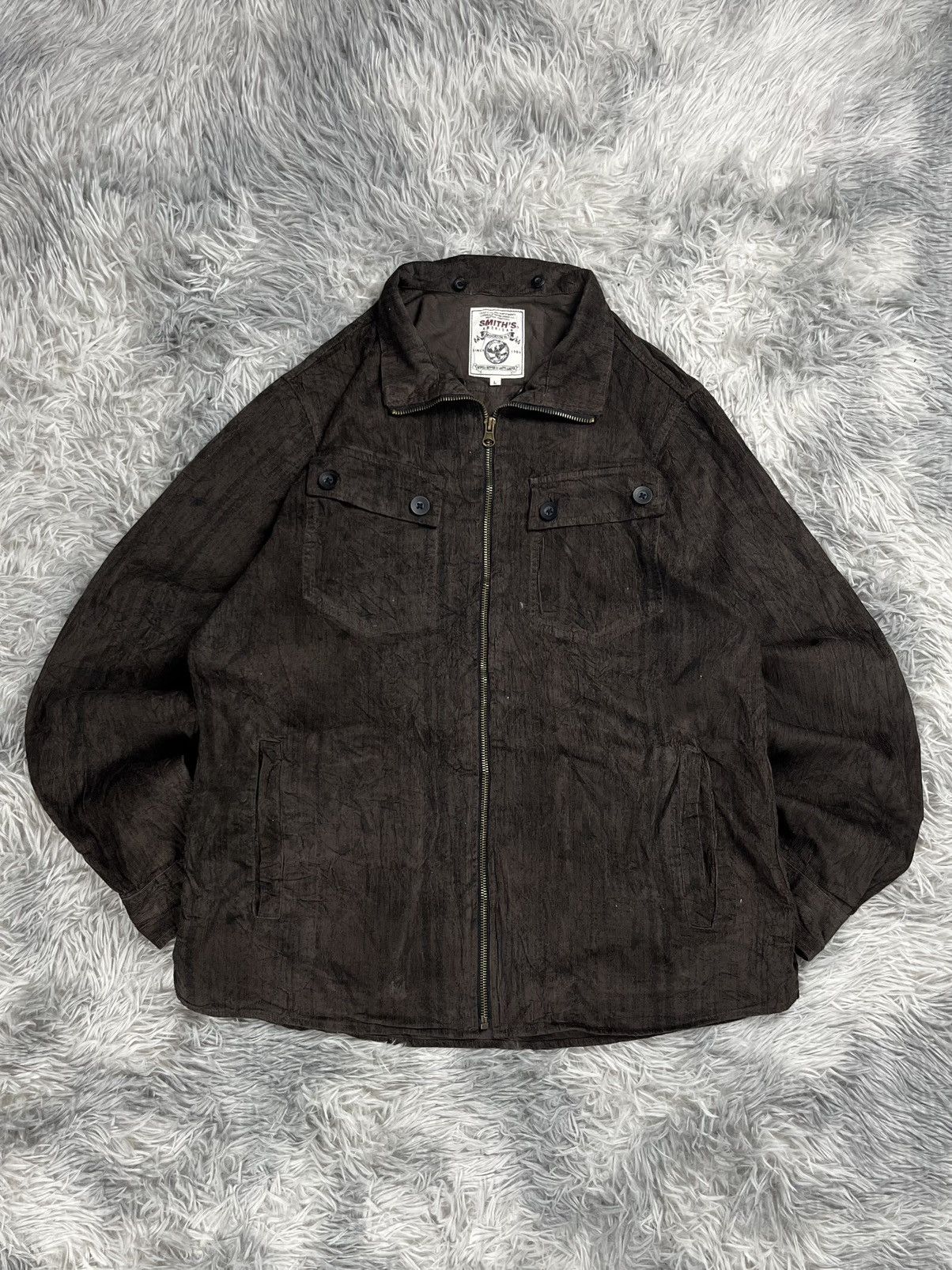 Smith's American Vintage Smith‘s American Corduroy Zipper Jacket Size US L / EU 52-54 / 3 - 1 Thumbnail